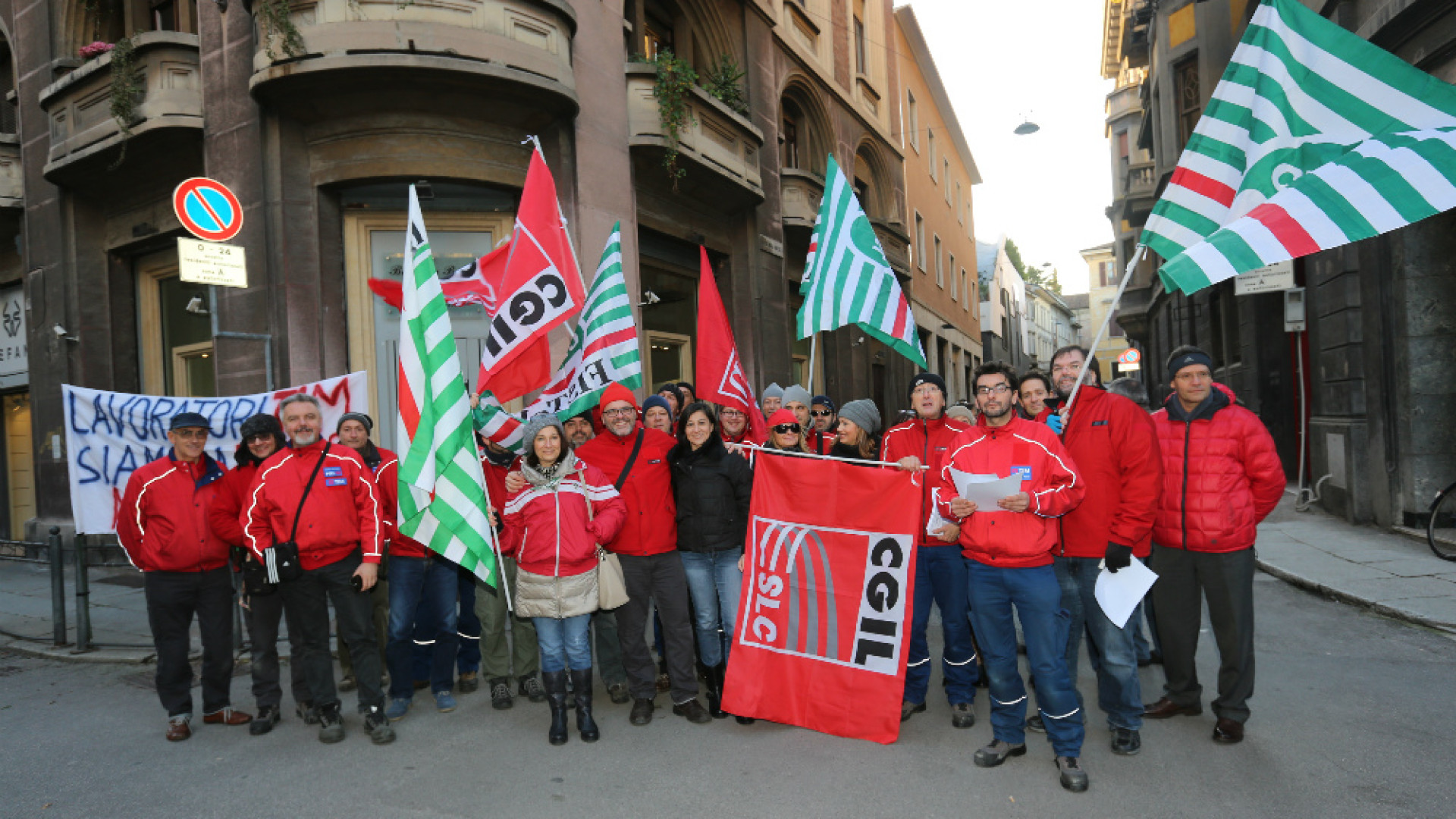 Immagine di Tim, sciopero e presidio dei lavoratori