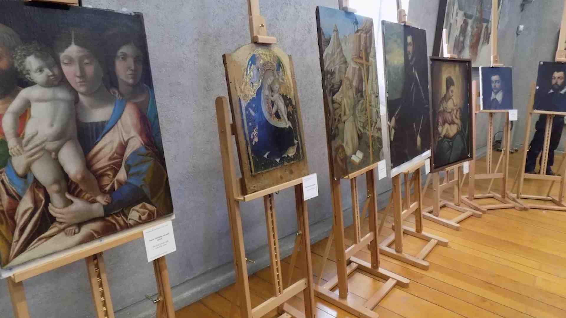 Immagine di Tornate a Verona le opere trafugate a Castelvecchio