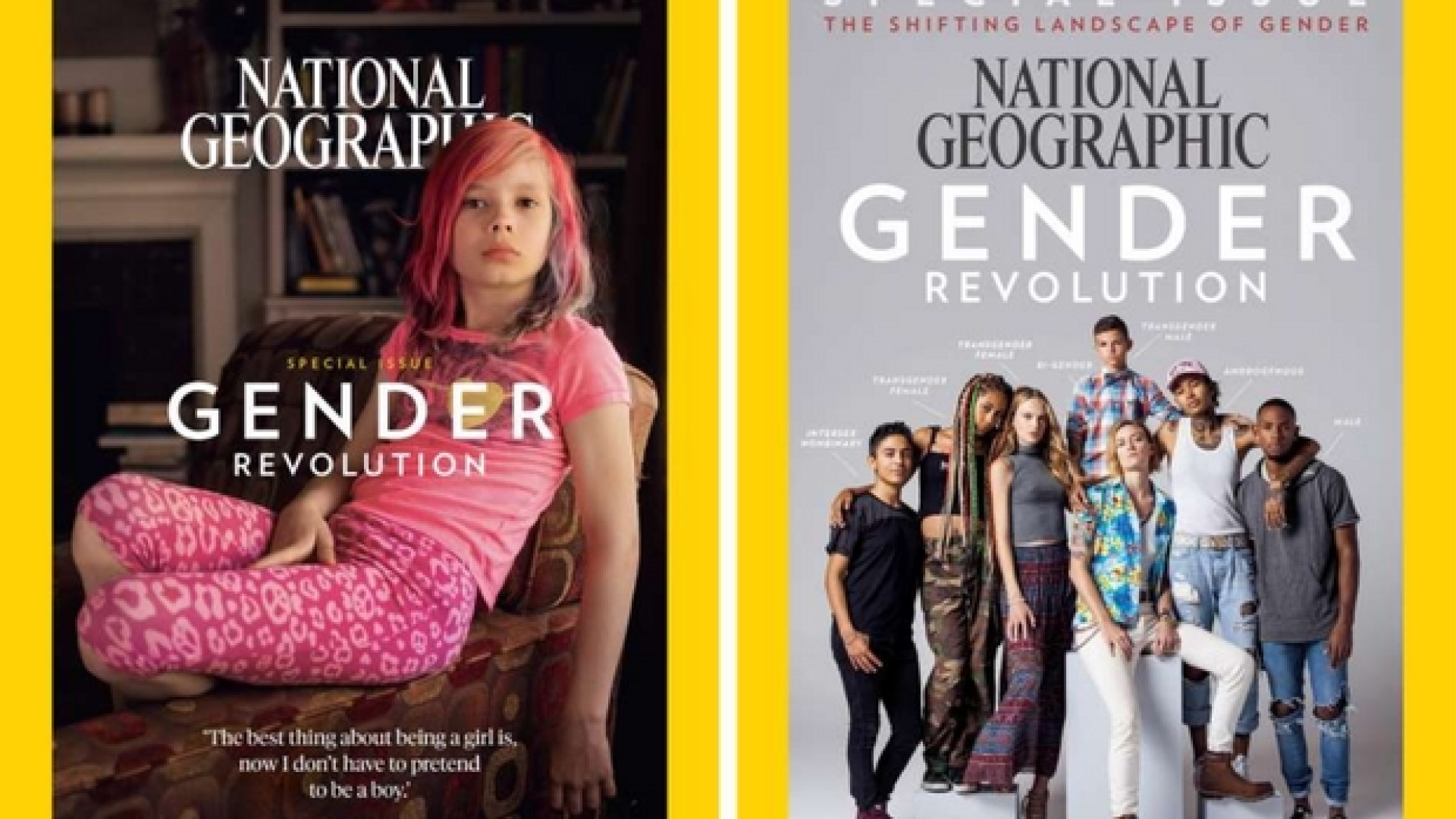 Immagine di Bambini sbattuti in prima pagina per la propaganda transgender