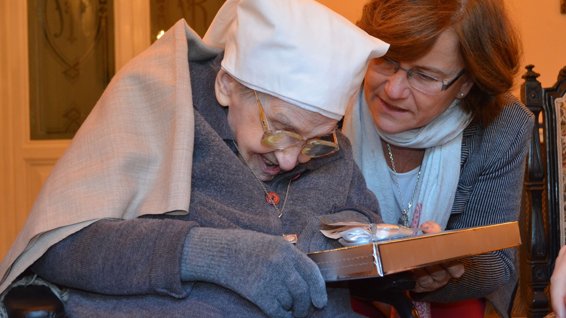 Immagine di Madre Cecilia e la speranza di incontrare papa Francesco