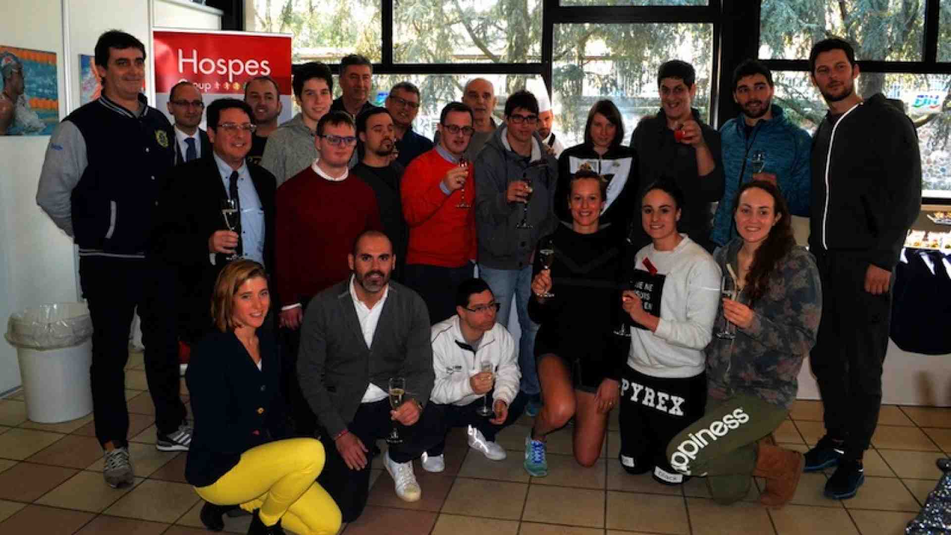 Immagine di Atleti in vasca senza barriere
