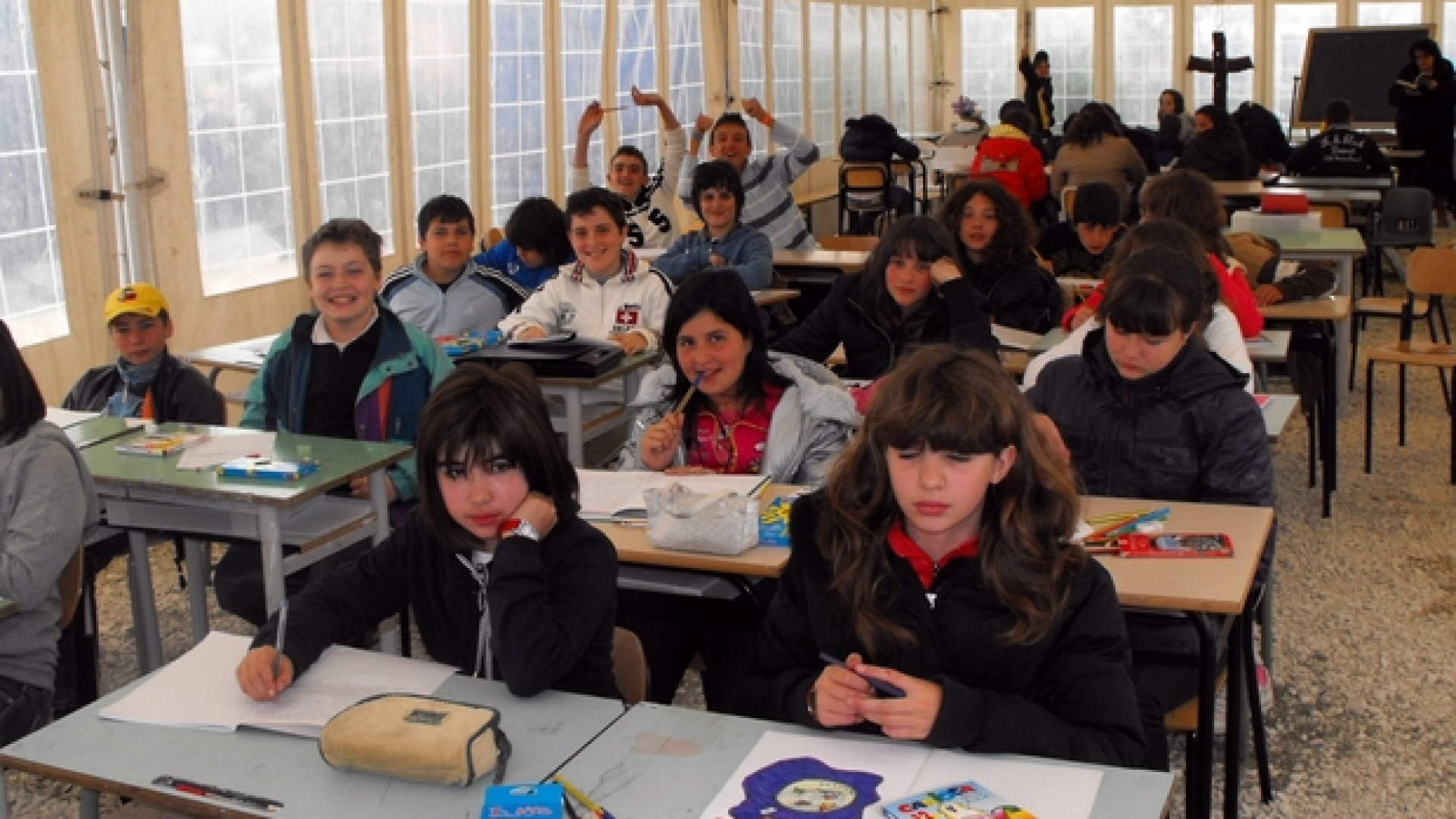 Immagine di A scuola si va anche se fa freddo