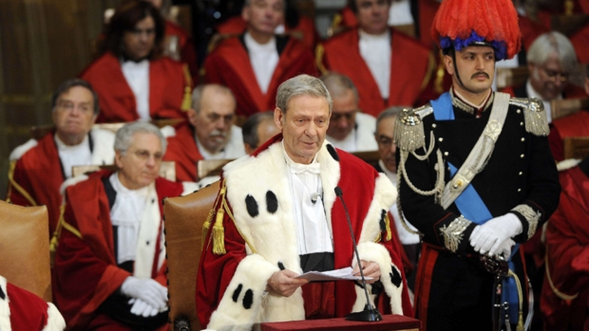 Immagine di Canzio (Cassazione): no ai processi mediatici, controlli sui pm