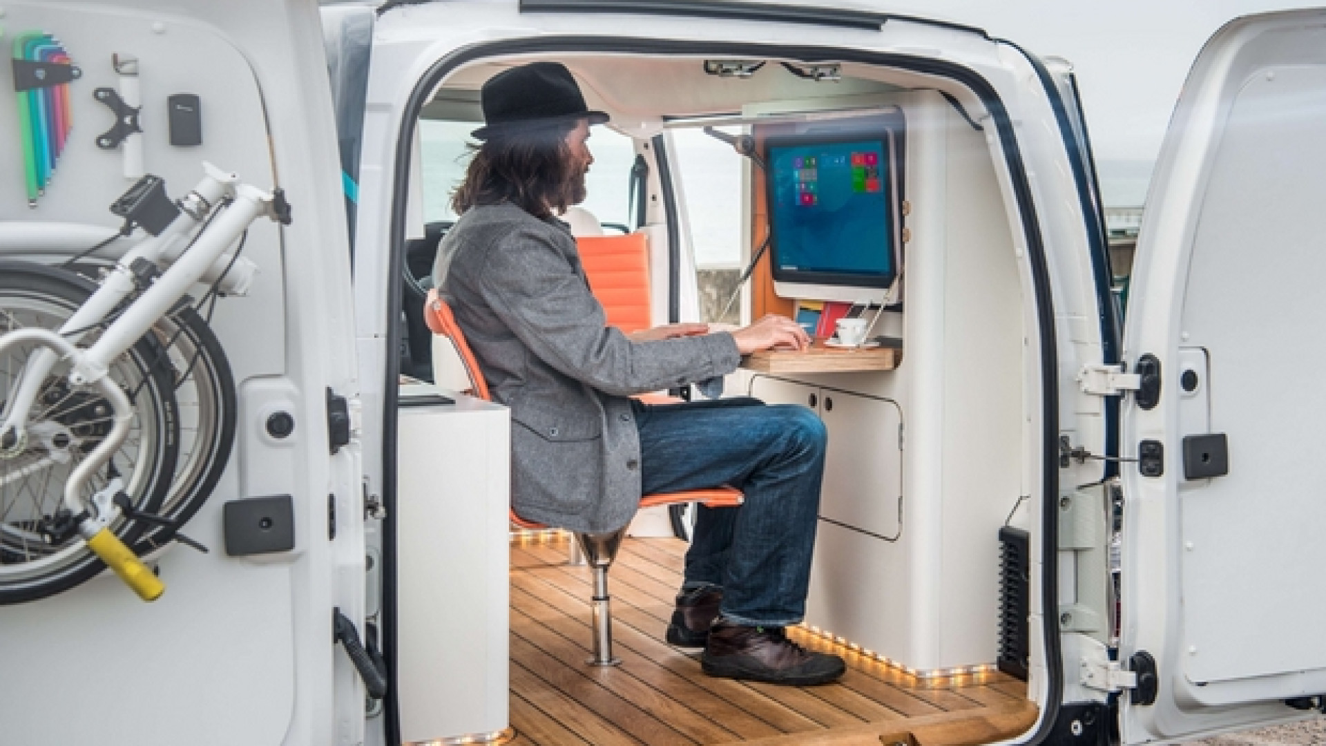 Immagine di L'ufficio-mobile, il futuro come nemmeno lo immaginiamo