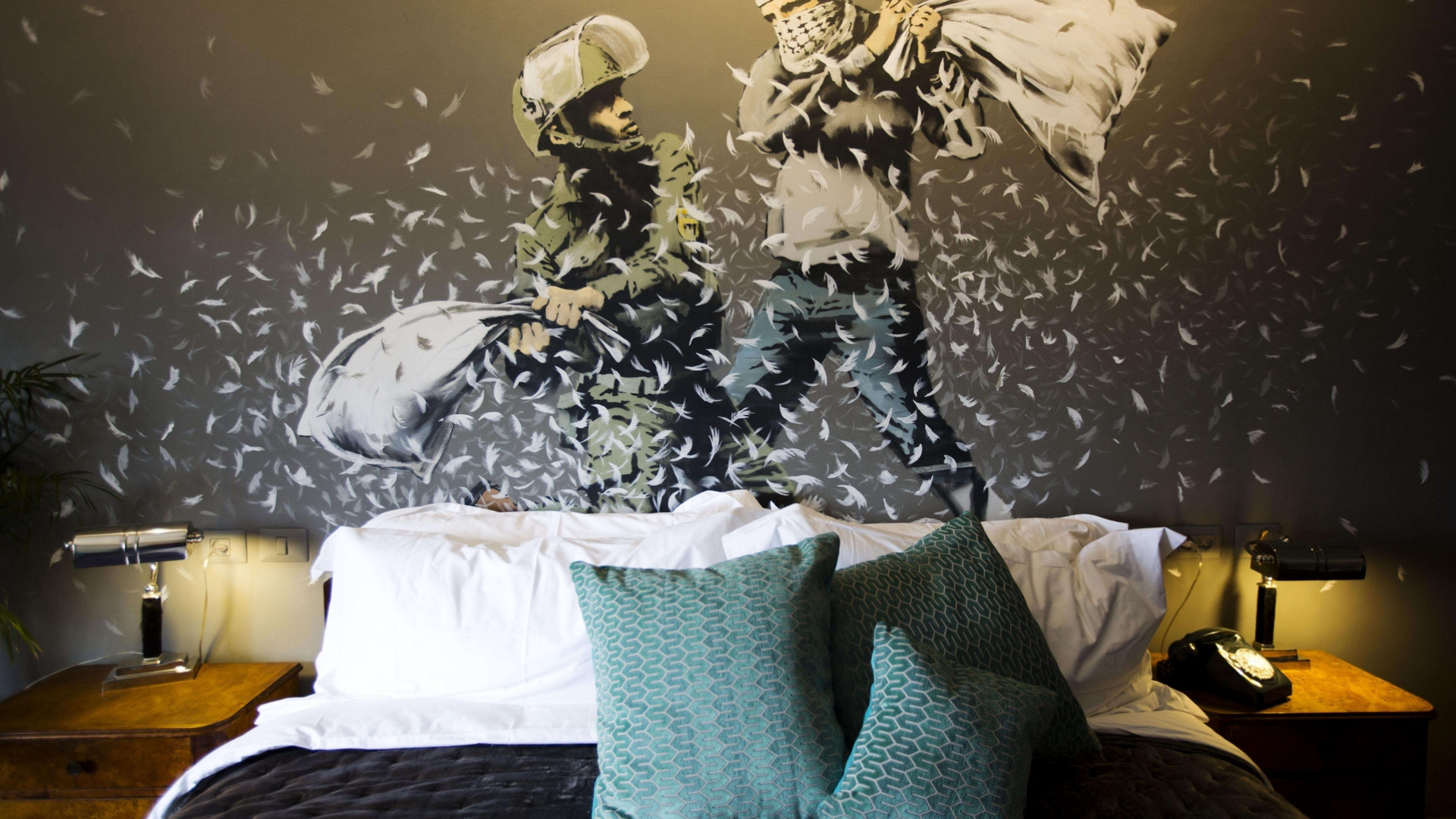 Immagine di L'albergo «murato» di Banksy