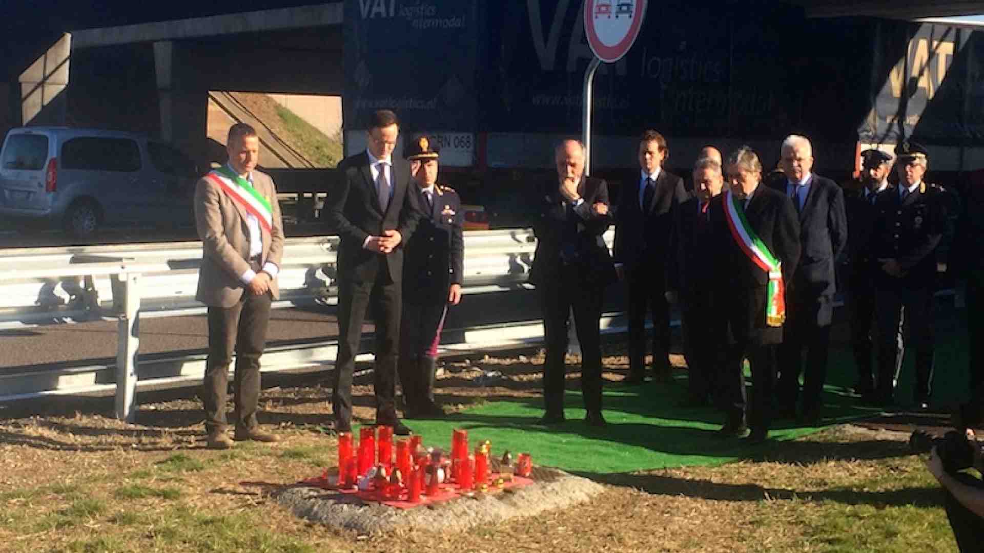 Immagine di Il ricordo delle vittime del bus ungherese