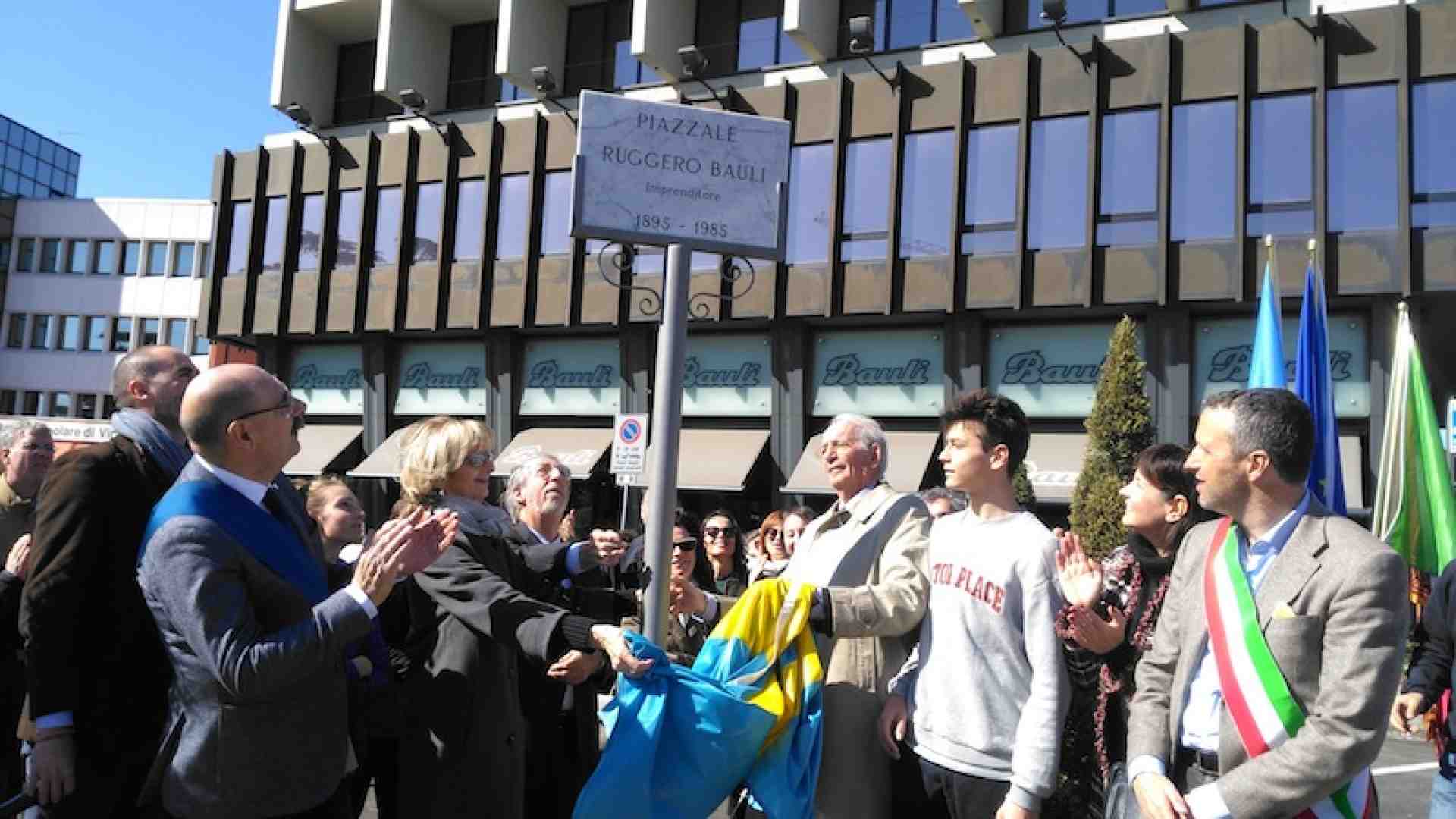 Immagine di Largo Perlar intitolato a Ruggero Bauli