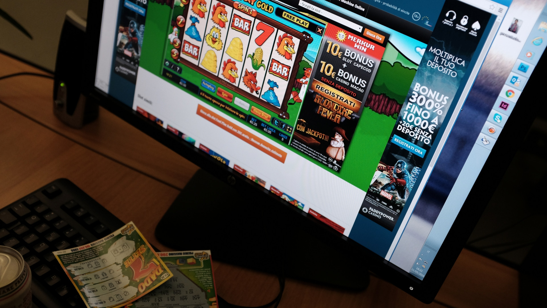 Immagine di Azzardo, tutto esaurito su giornali e televisioni