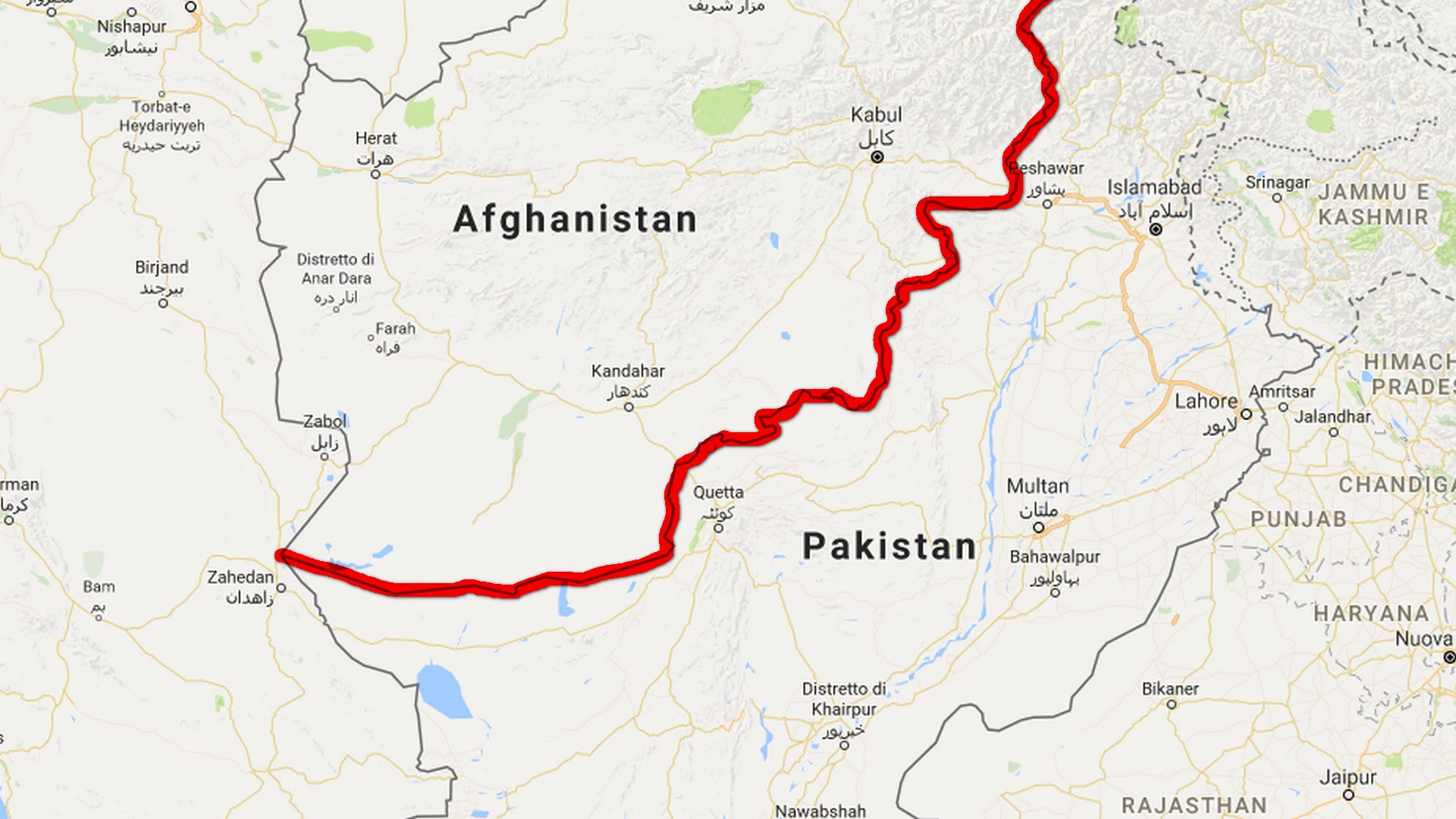 Immagine di Si alza il nuovo muro Pakistan-Afghanistan per fermare i taleban