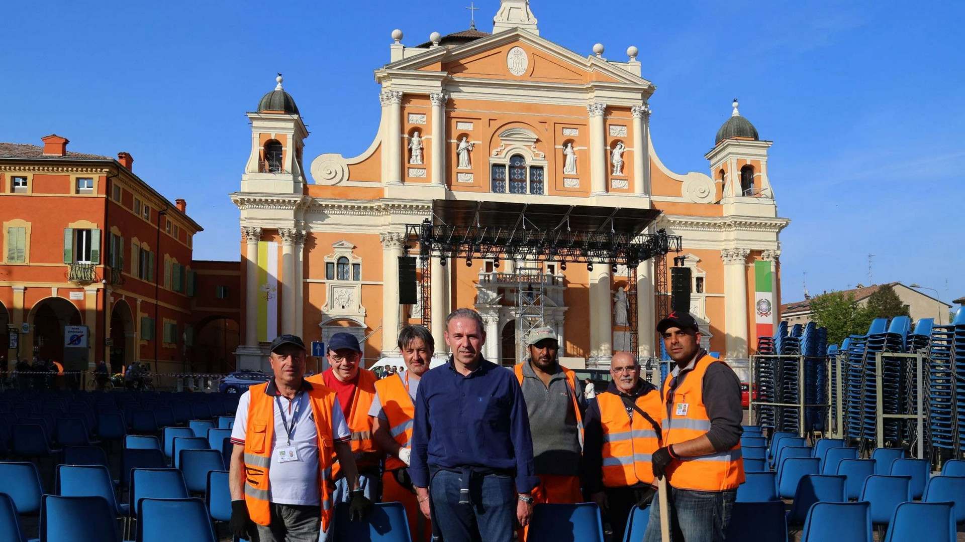 Immagine di Papa Francesco a Carpi darà il «la» a 4 nuove opere per la diocesi
