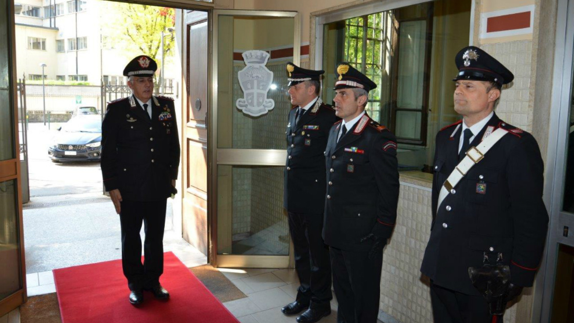 Immagine di Il generale di divisione Teo Luzi in visita al comando provinciale Carabinieri di Cremona
