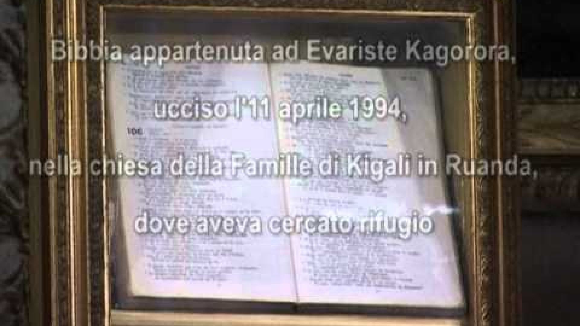 Immagine di Papa Francesco al memoriale dei «Nuovi martiri»: ecco le reliquie custodite