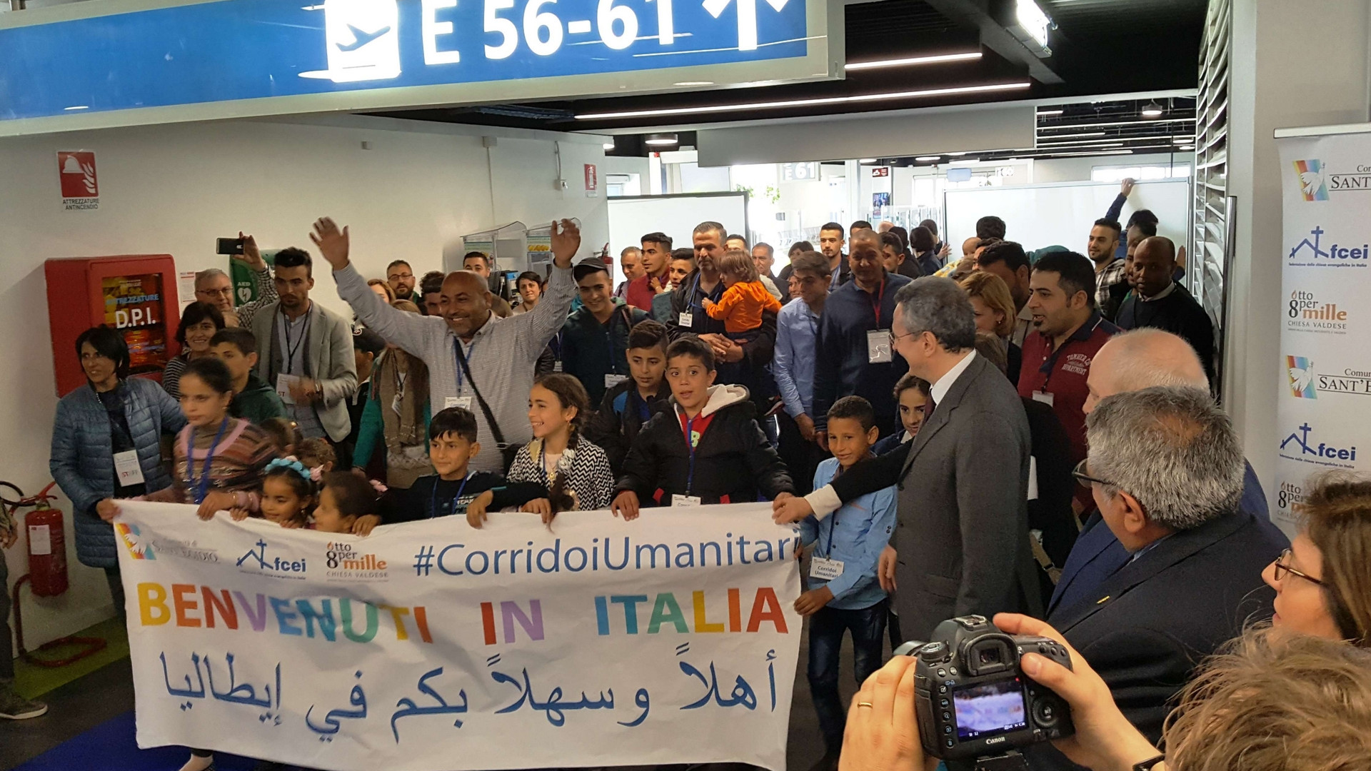 Immagine di Profughi siriani, corridoi umanitari a quota 800