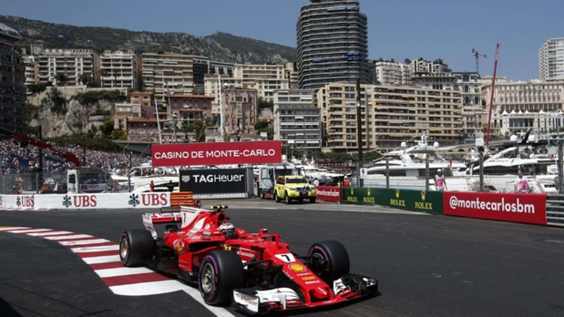 Immagine di A Montecarlo prima fila tutta Ferrari