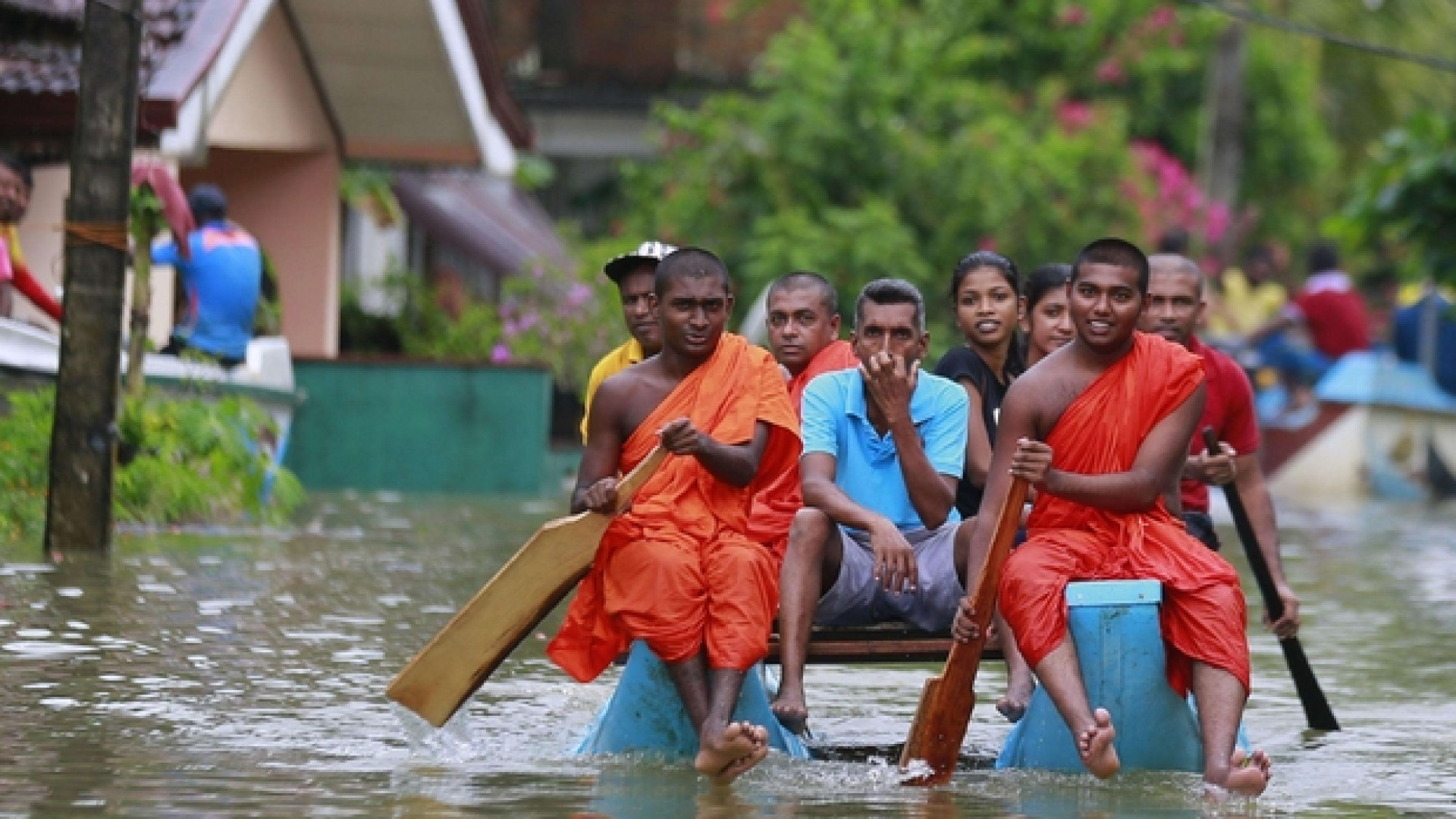 Immagine di Sri Lanka sott'acqua: 166 le vittime, 102 i dispersi