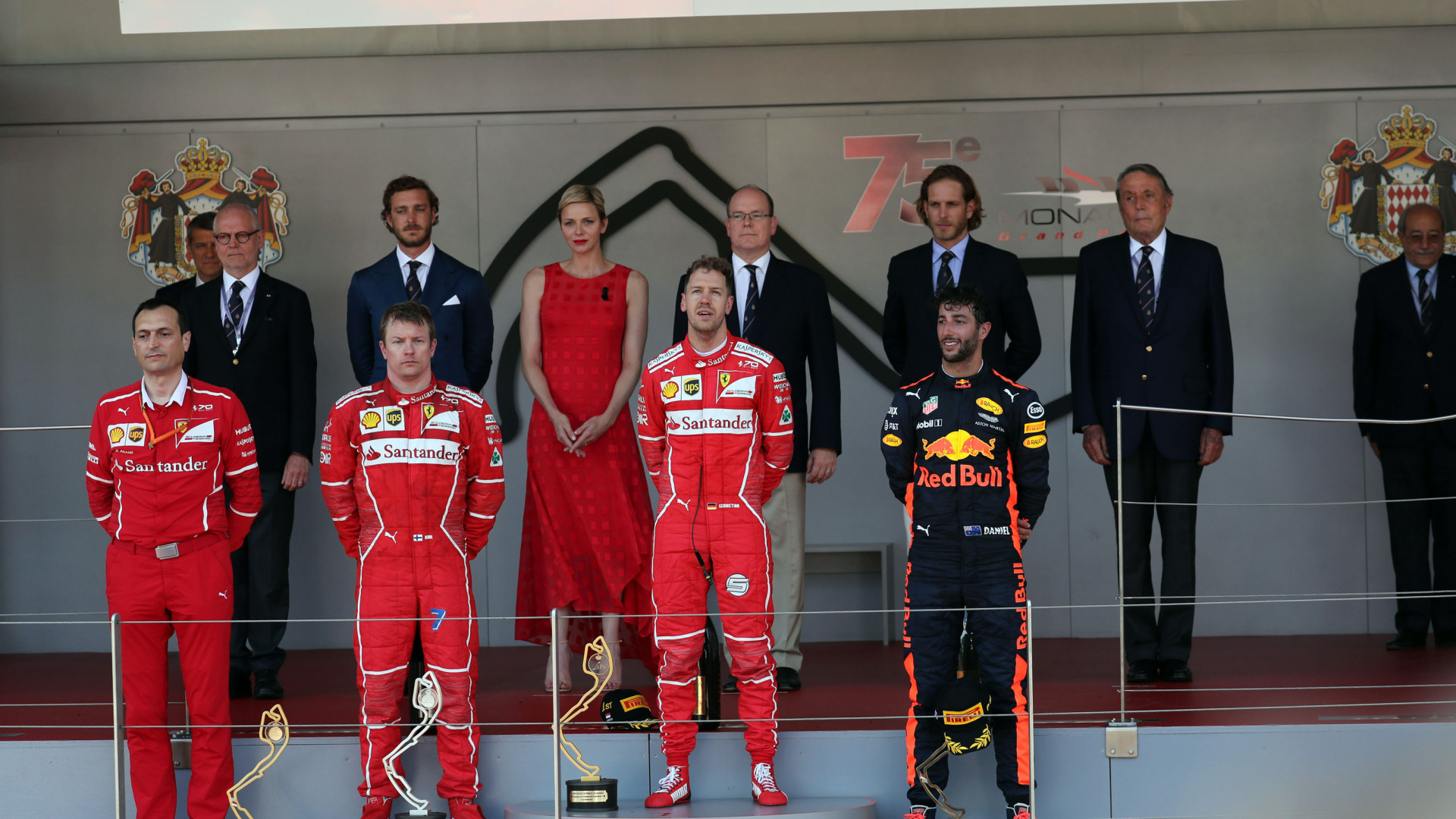 Immagine di Gp Monaco, doppietta storica per la Ferrari
