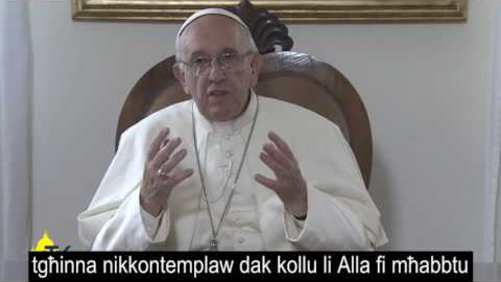 Immagine di Francesco: pregate il Rosario, porta pace nella Chiesa e nel mondo