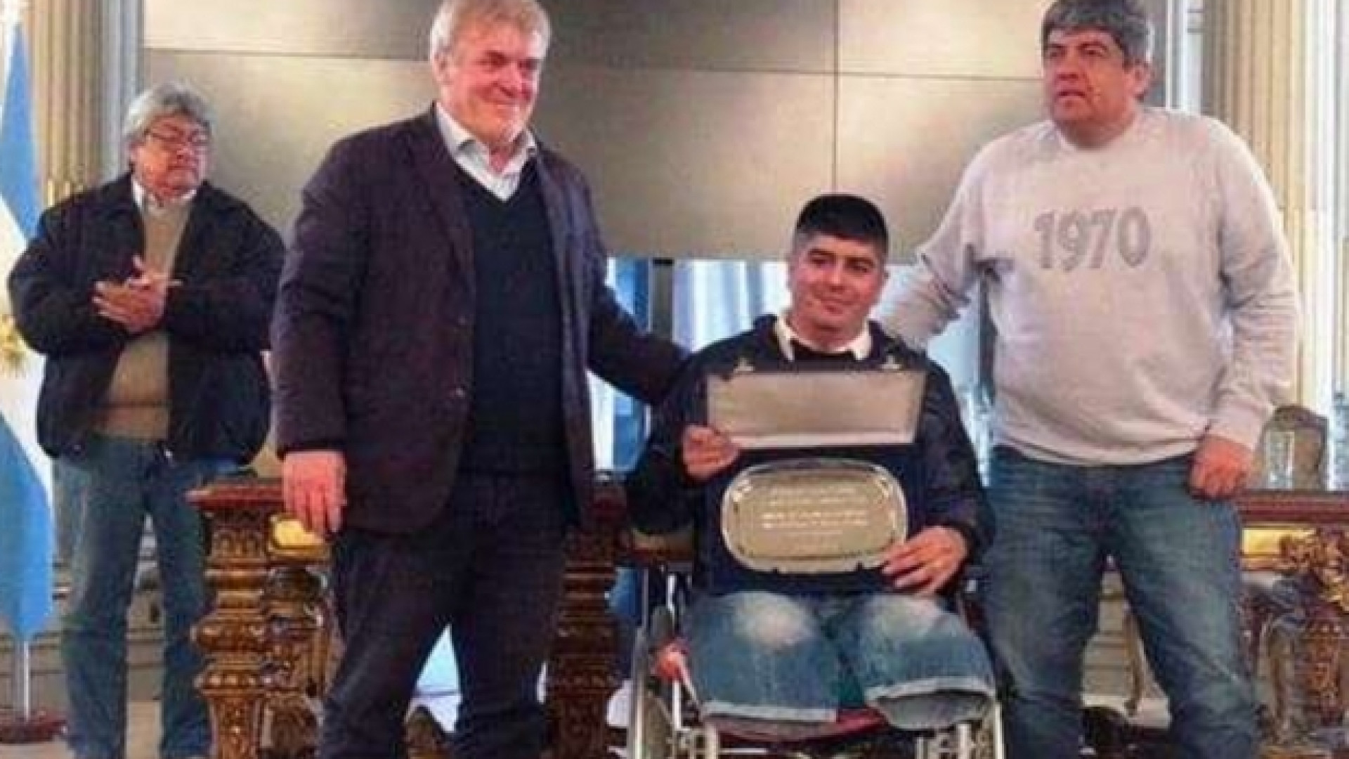 Immagine di Il Papa telefona a un operaio che ha perso le gambe sul lavoro