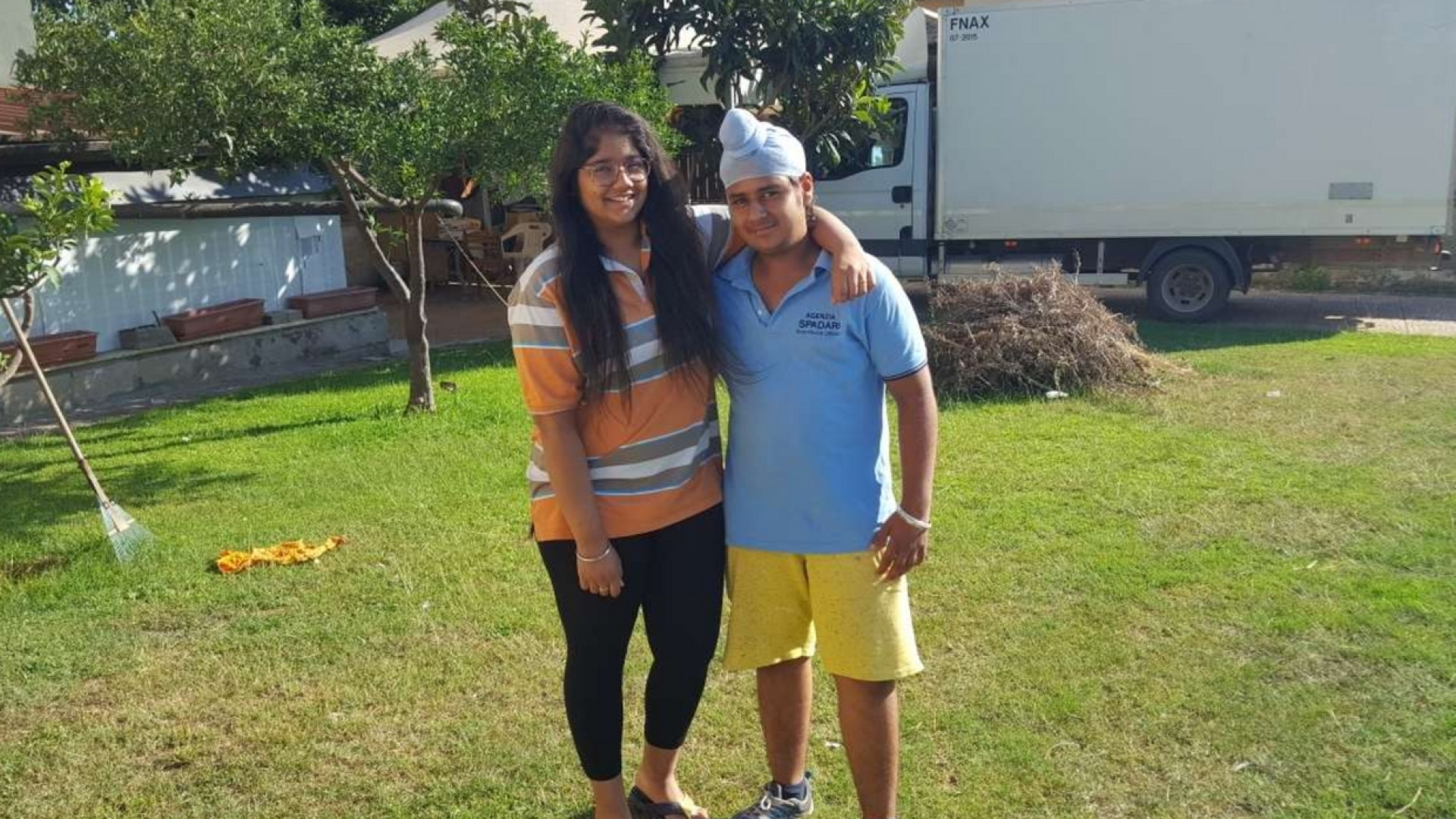 Immagine di I due indiani Sikh nati e cresciuti nel Lazio