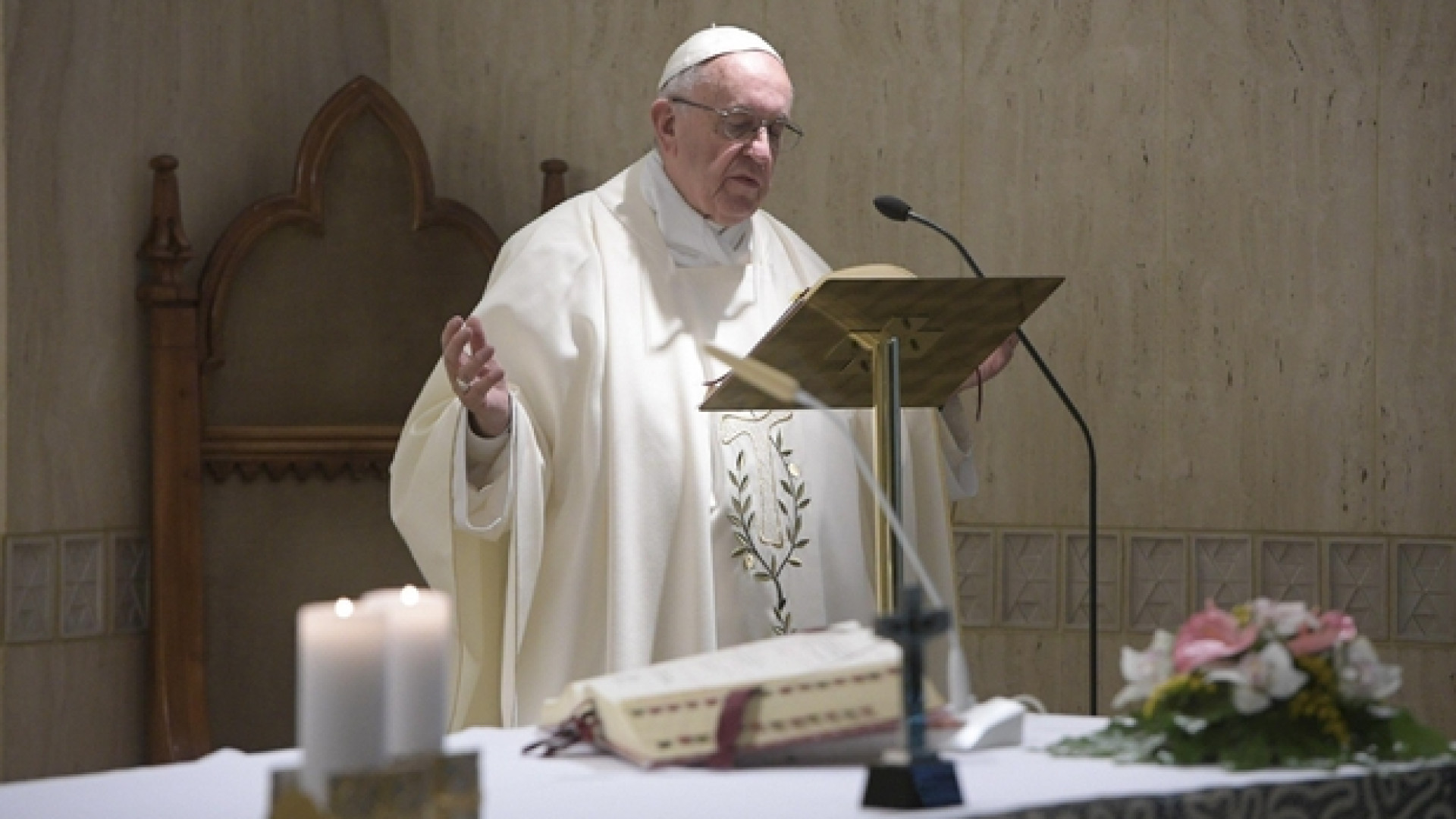 Immagine di Papa Francesco: la riforma liturgica è irreversibile