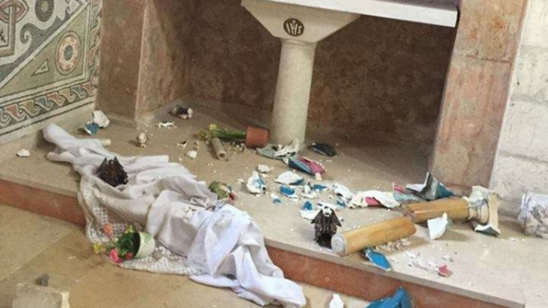 Immagine di Profanata la chiesa di Santo Stefano a Beit Jimal