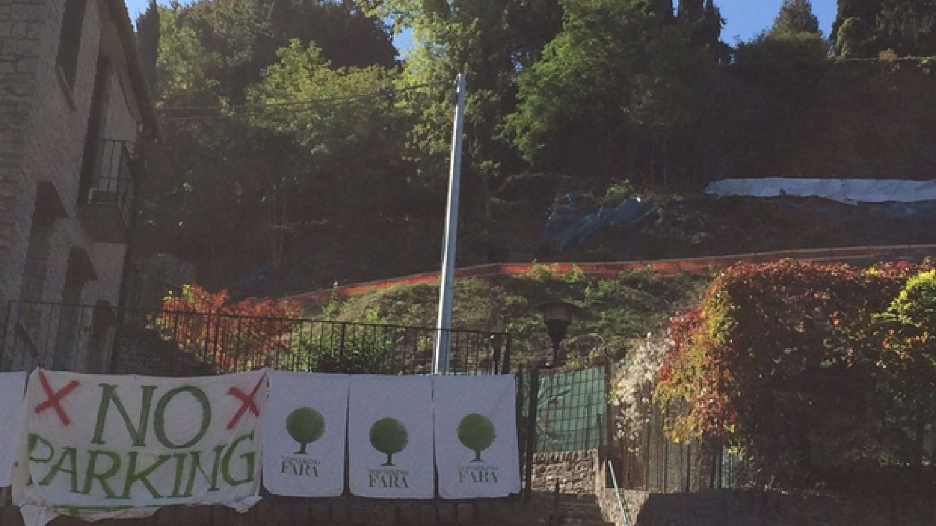 Immagine di Il parcheggio della Fara sopra una discarica abusiva