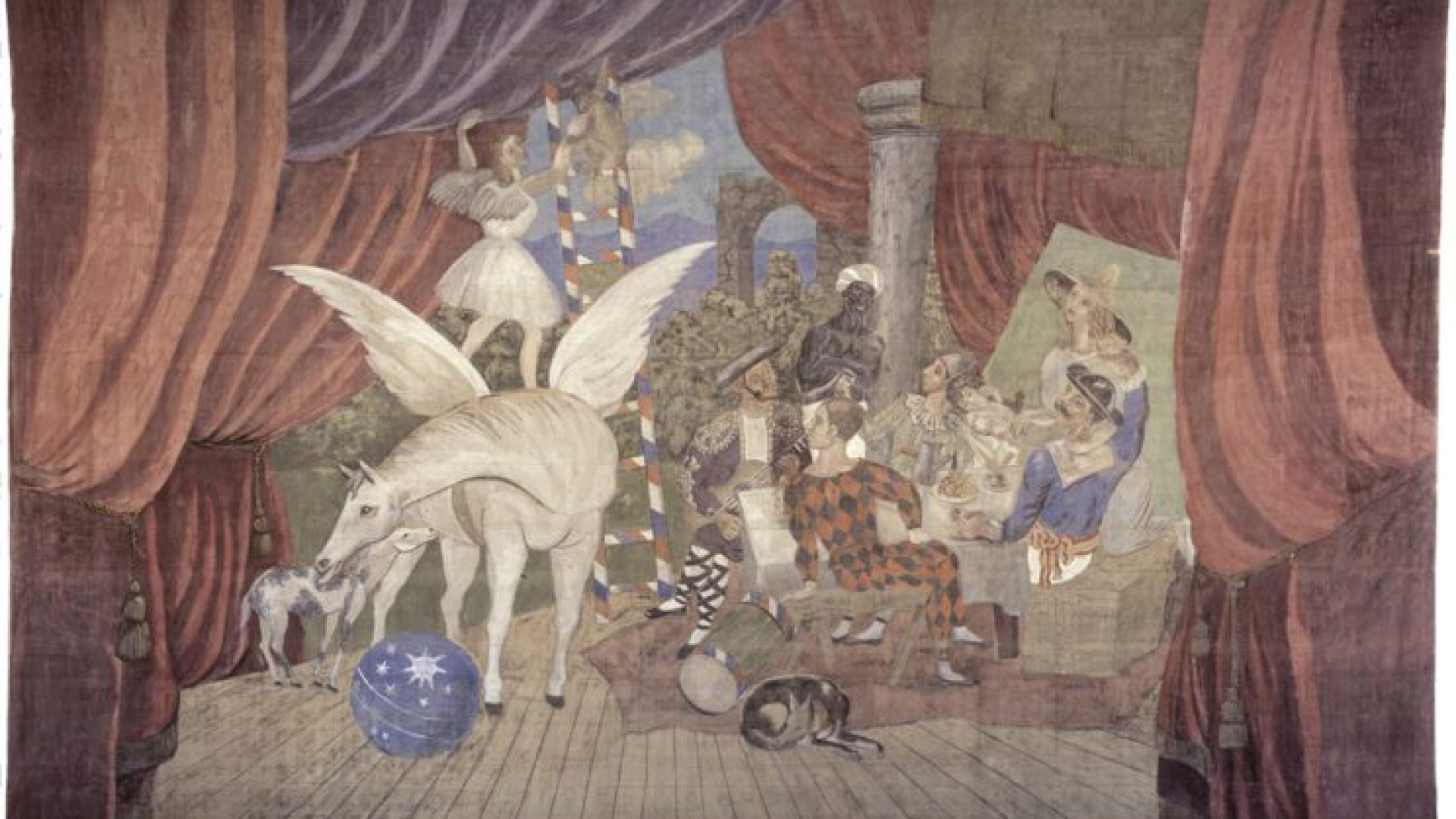 Immagine di Picasso 1917: in piena Grande Guerra l'artista fa la parodia del classico