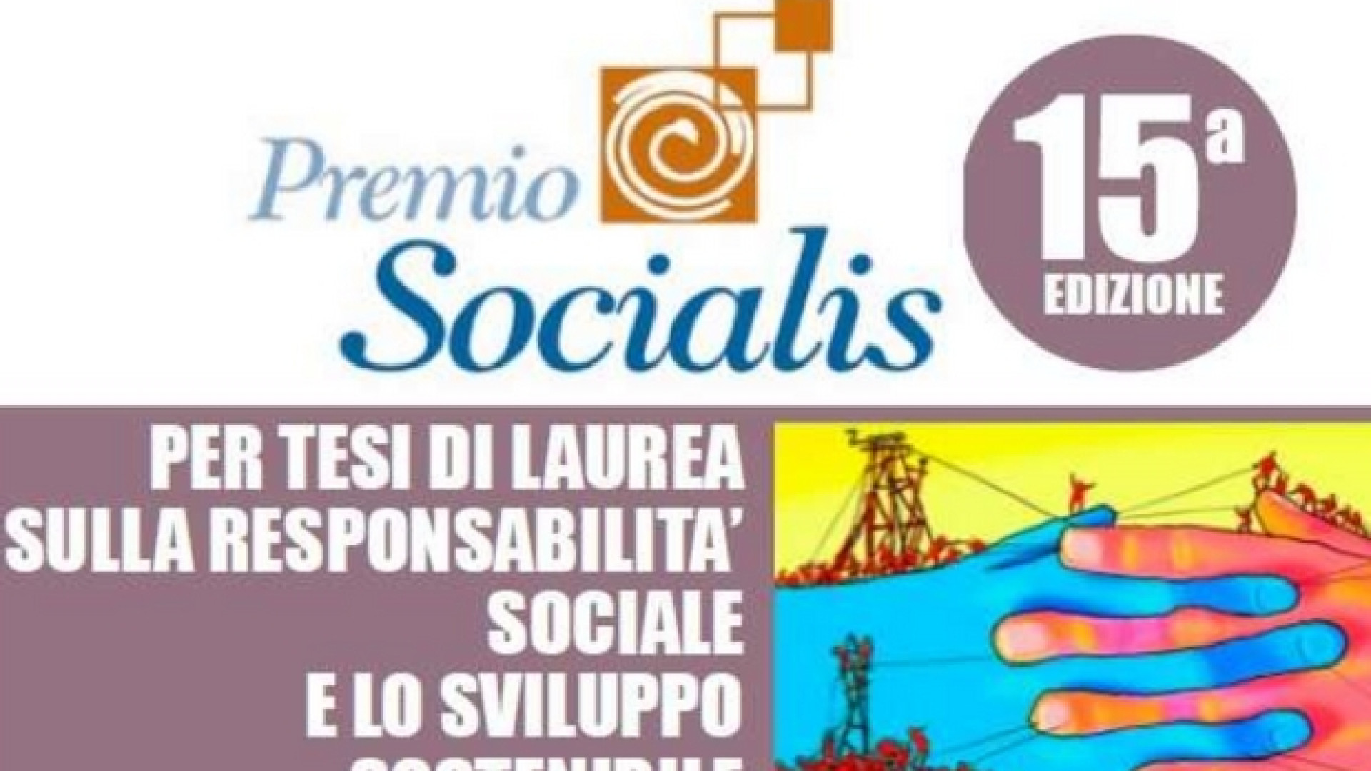 Immagine di Premio Socialis a tesi su Csr e sviluppo sostenibile