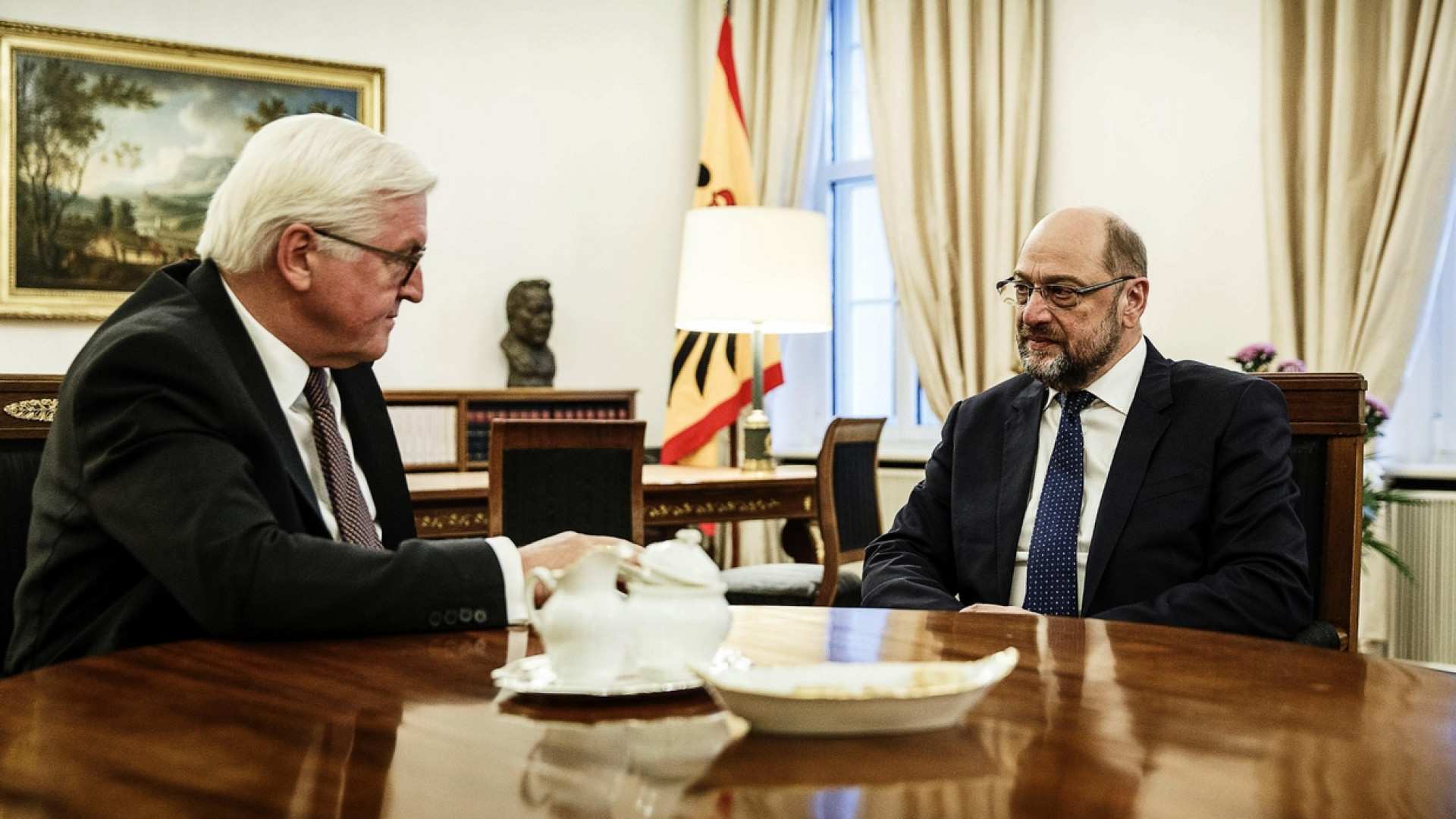 Immagine di Schulz-Merkel, prove di alleanza
