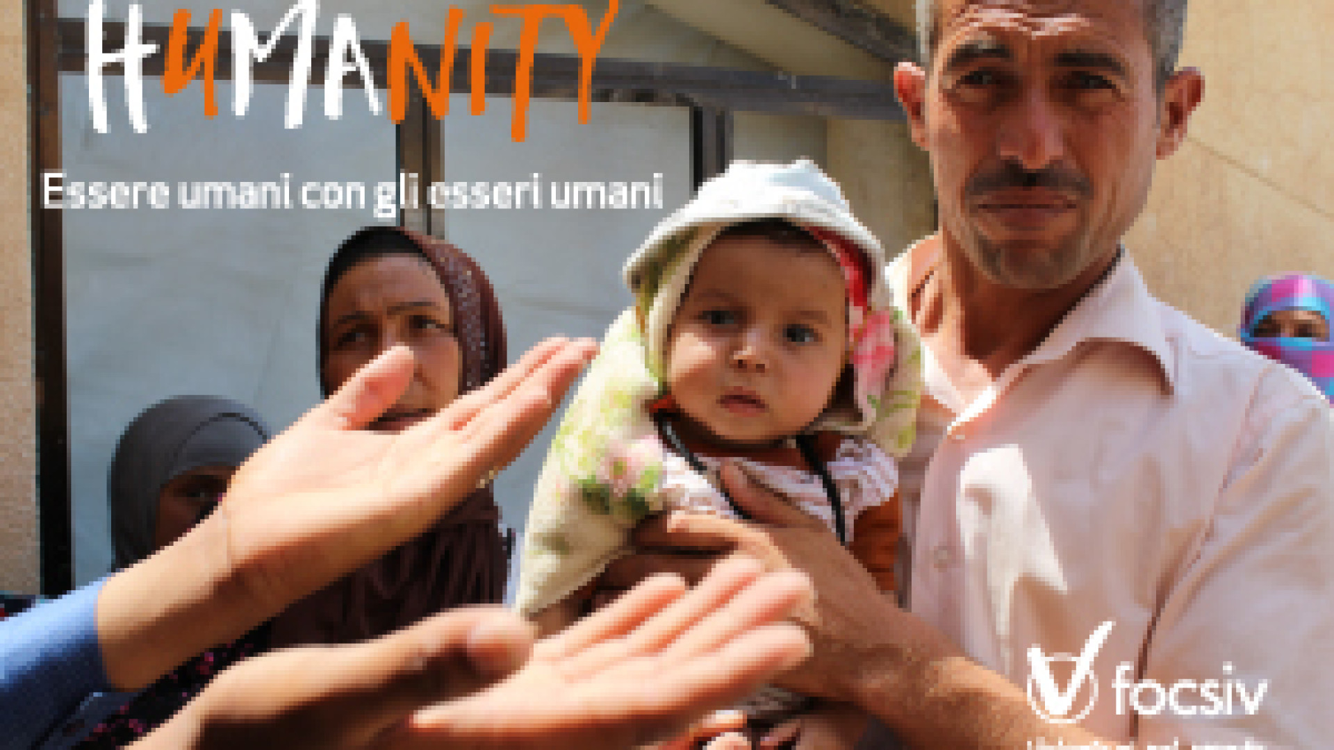 Immagine di «Humanity», la nuova campagna Focsiv per aiutare siriani e iracheni