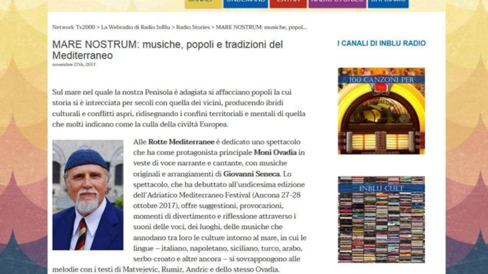 Immagine di Nuova grafica e contenuti speciali per la webradio di InBlu