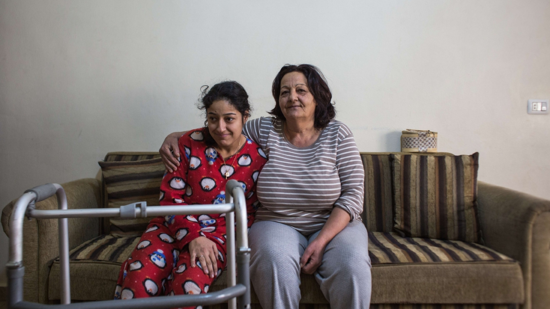 Immagine di Nella Valle della Bekaa la piccola disabile ha imparato a sorridere