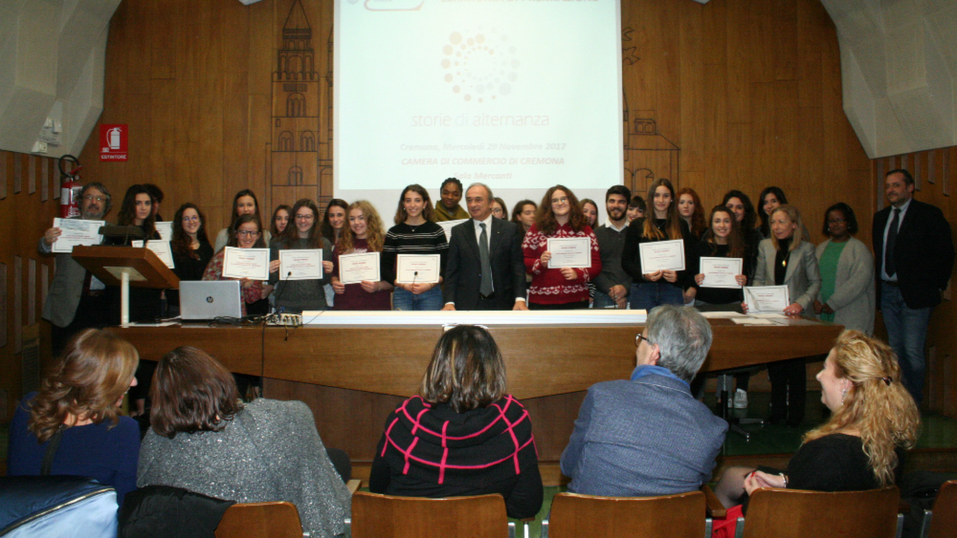 Immagine di Cerimonia di premiazione “Storie di Alternanza” e firma Protocollo d’Intesa