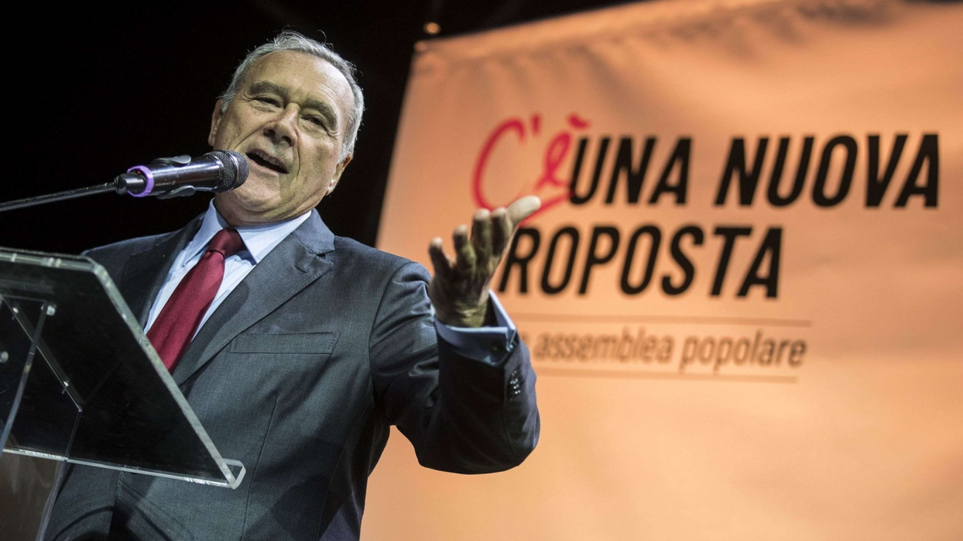 Immagine di Pietro Grasso scioglie le riserve: «Io ci sono»