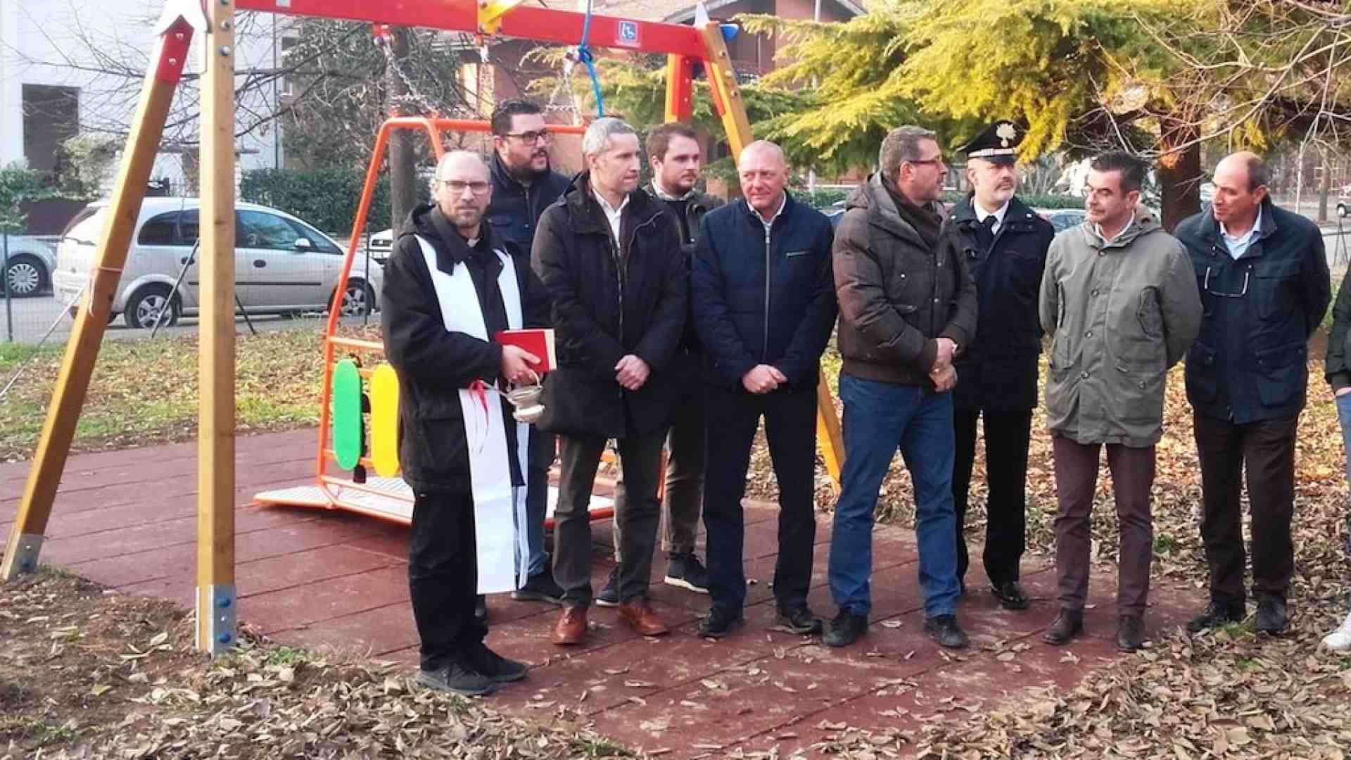 Immagine di A Montorio parco giochi anche per bimbi disabili