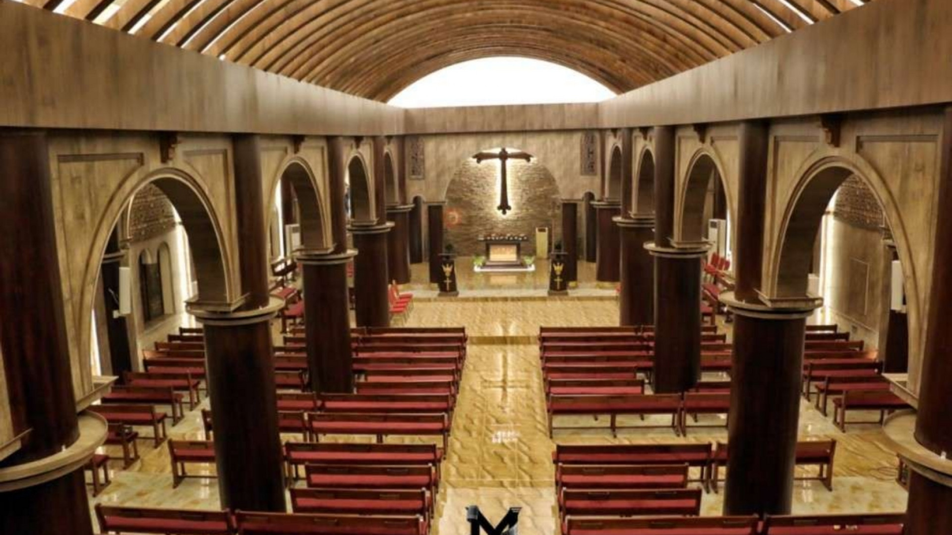 Immagine di Chiesa riconsacrata nella Piana di Ninive: era stata profanata dal Daesh