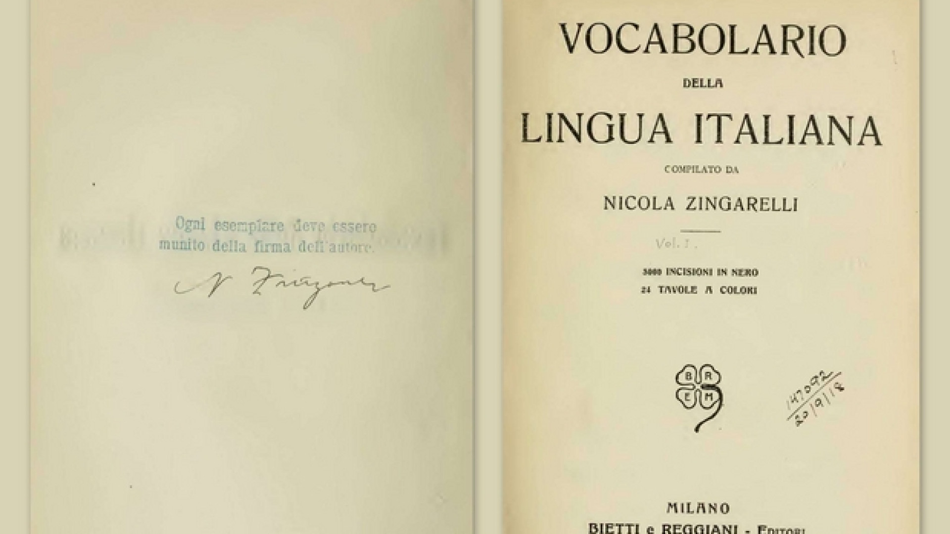 Immagine di Il vocabolario Zingarelli, un secolo d'Italia parola per parola