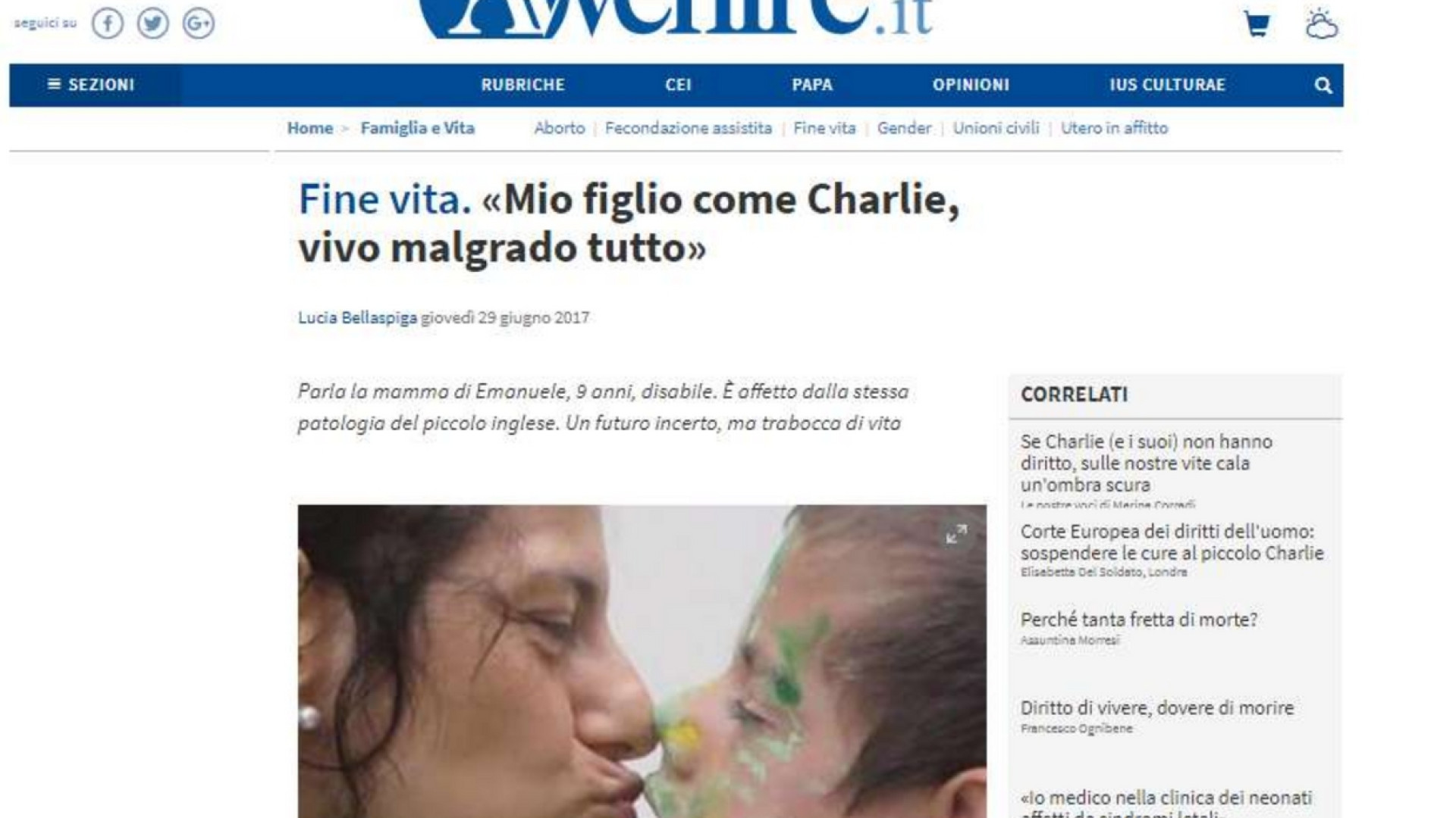 Immagine di Testimonianze e vita vera: i 10 articoli più letti del 2017 su avvenire.it