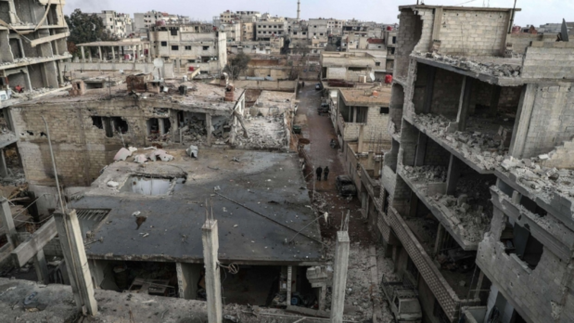Immagine di Raid di Israele su Damasco. «Abbattuto jet israeliano»