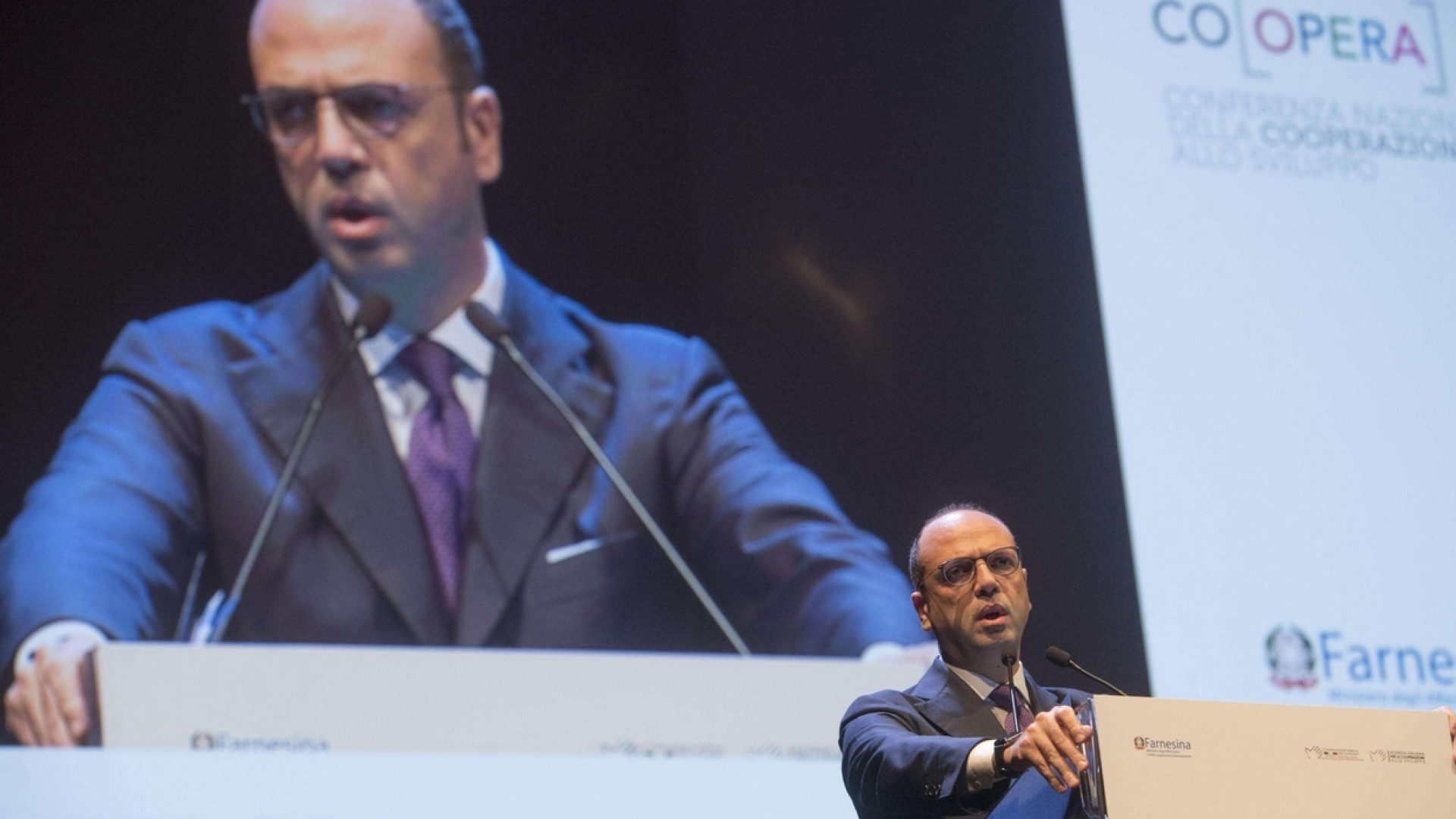 Immagine di Alfano: «La Cooperazione è tornata al centro dell'agenda politica»