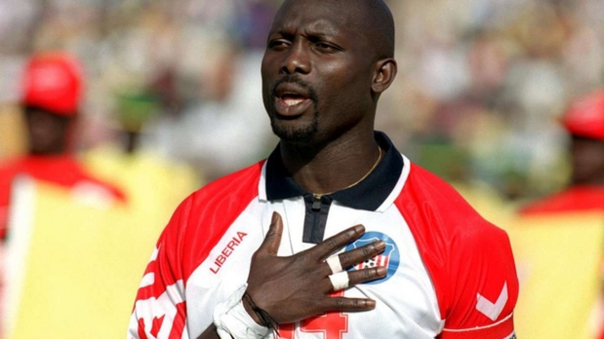 Immagine di George Weah: «Alla guida della Liberia inizio la partita più difficile»