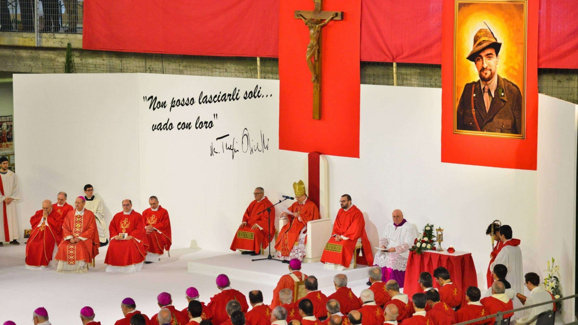 Immagine di Beatificazione di Olivelli, «combattente» della carità