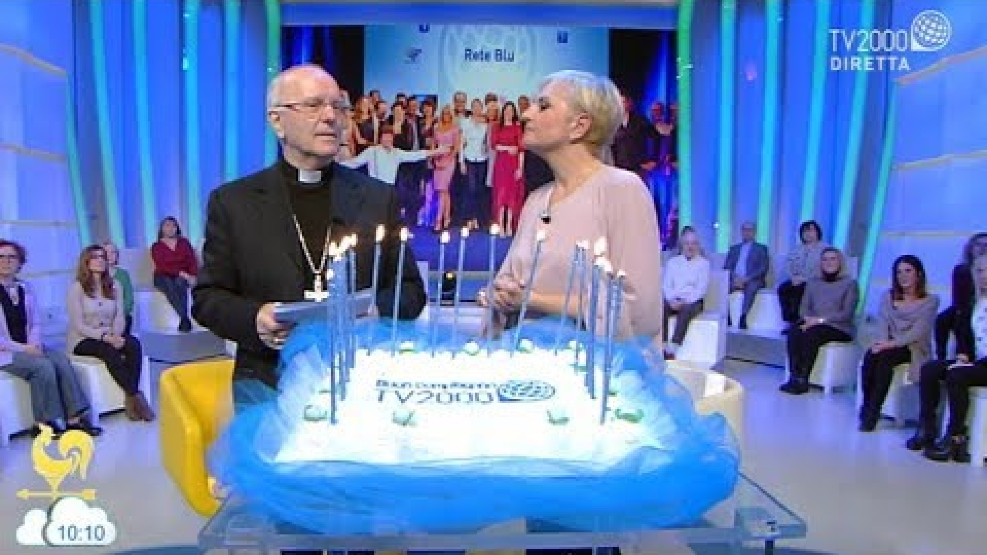 Immagine di I 20 anni di Tv2000 e InBlu Radio. Gli auguri del Papa e di Galantino