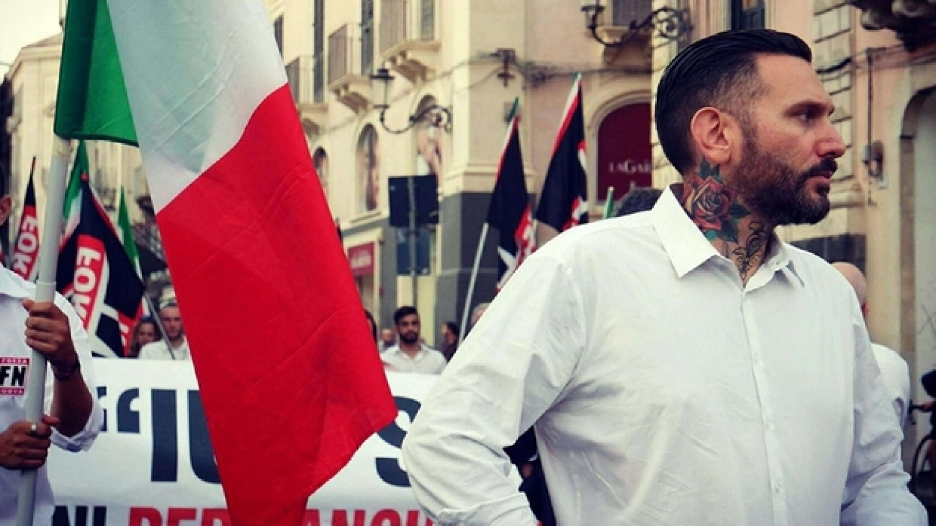 Immagine di Aggredito e ferito dirigente di Forza Nuova. Fermate due persone