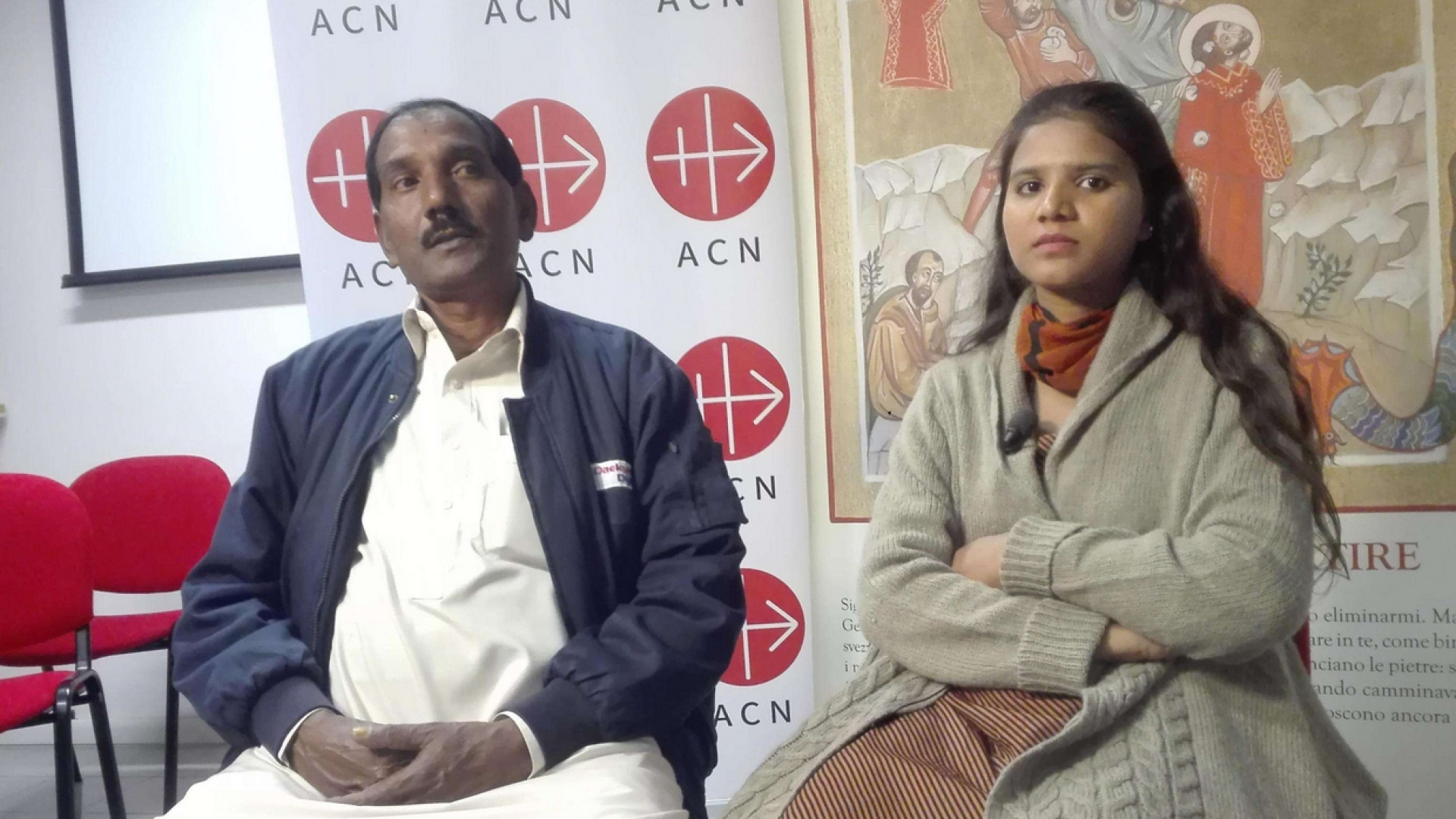 Immagine di Il Papa alla figlia di Asia Bibi: penso spesso a tua madre e prego per lei