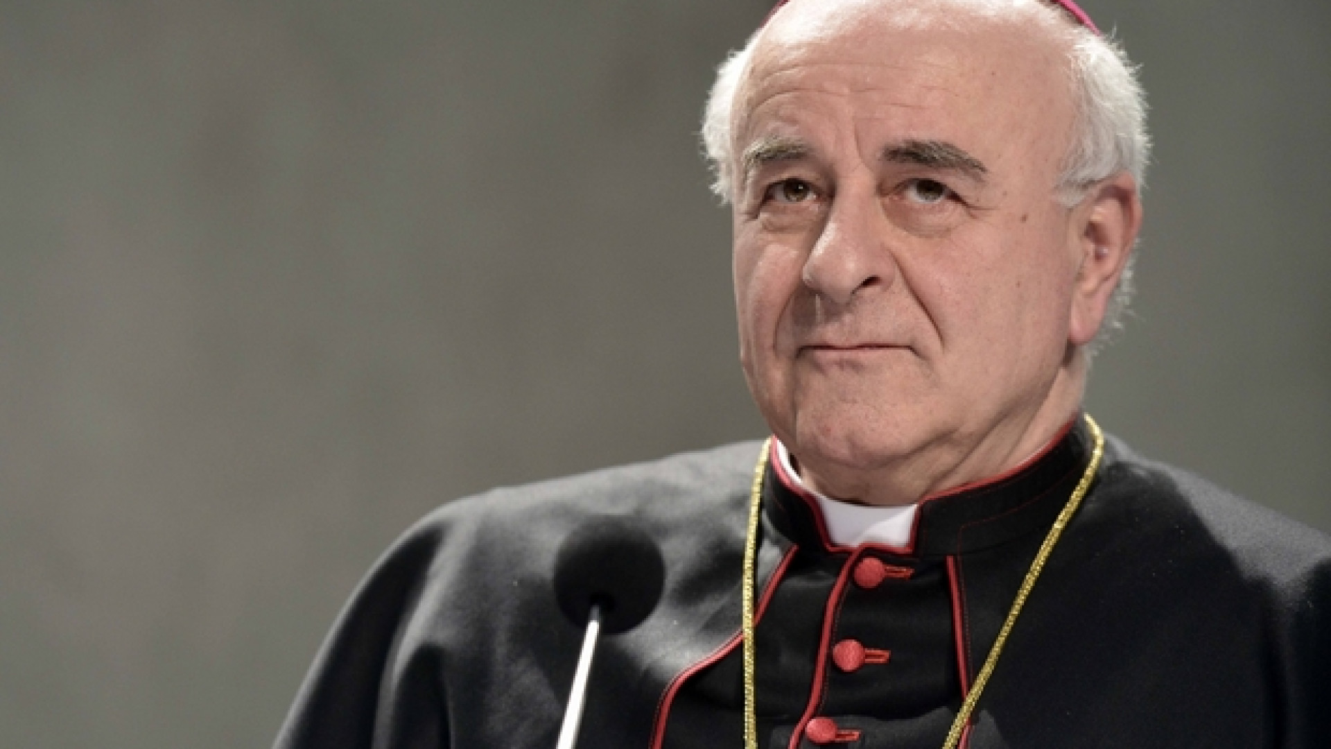 Immagine di Monsignor Paglia: non c'è spazio per l'eutanasia