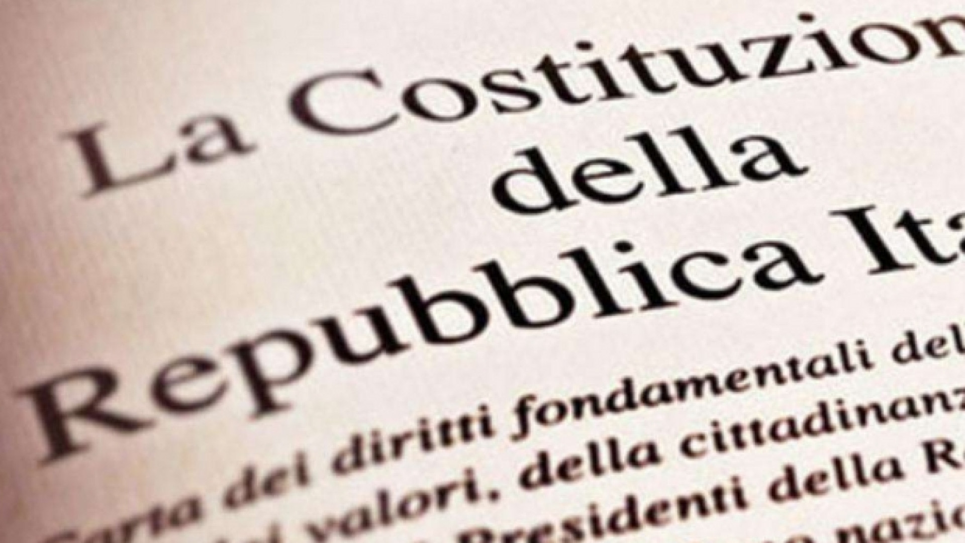 Immagine di La Carta, non comando ma ordinamento