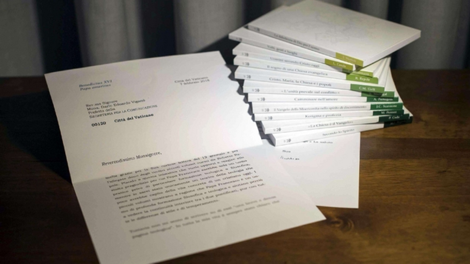 Immagine di La lettera di Ratzinger, ecco l'originale