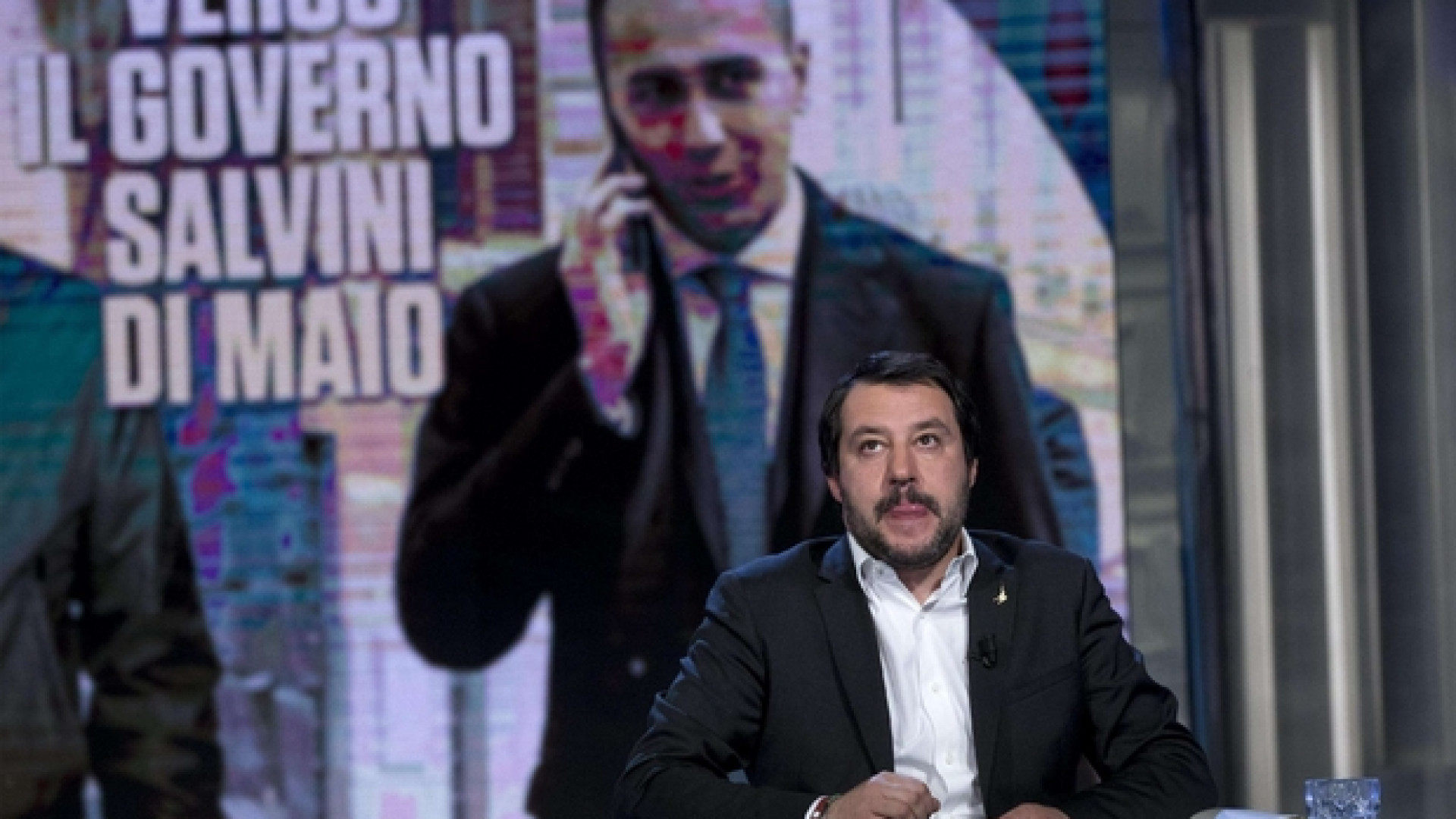 Immagine di Scintille tra Salvini e Di Maio. In palio l'incarico di premier