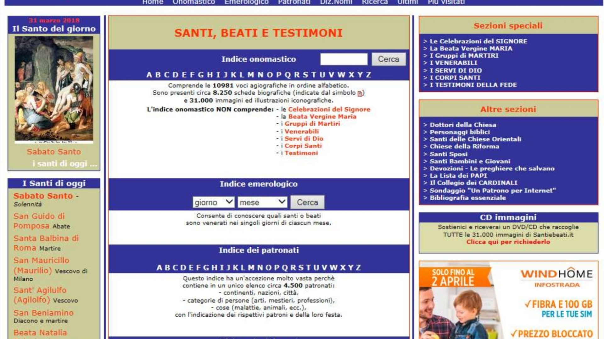 Immagine di Onomastici & co., cerchi il «tuo» santo? Ecco dove lo puoi trovare